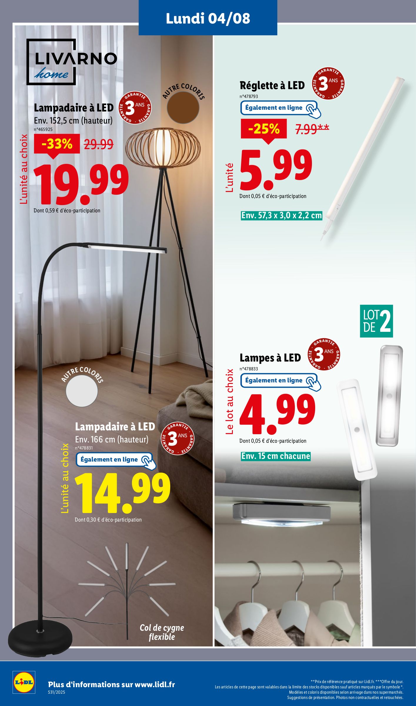 lidl - Catalogue Lidl valable du 31/07 au 06/08 - page: 54 lidl - Catalogue Lidl valable du 31/07 au 06/08 - page: 54
