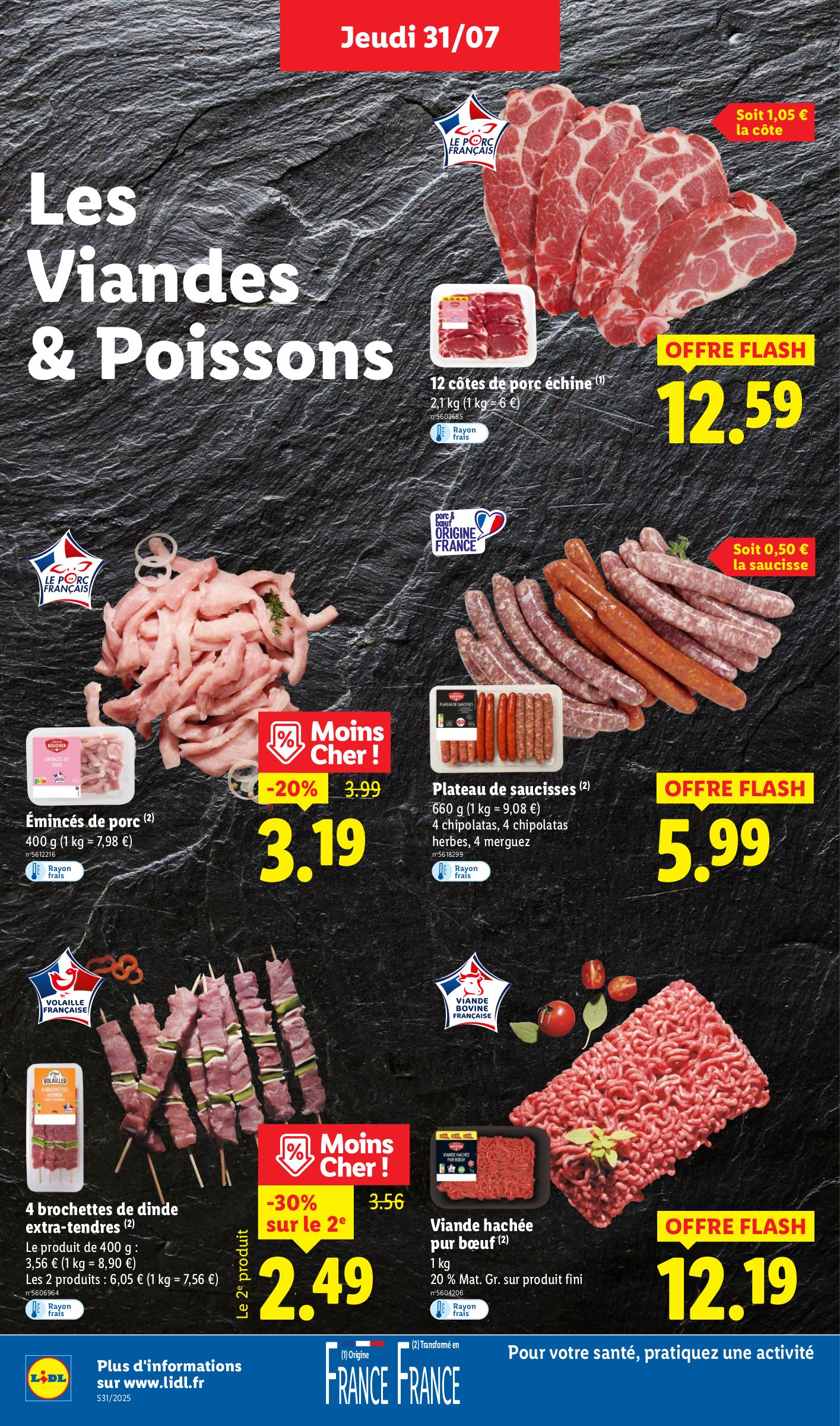 lidl - Catalogue Lidl valable du 31/07 au 06/08 - page: 6 lidl - Catalogue Lidl valable du 31/07 au 06/08 - page: 6