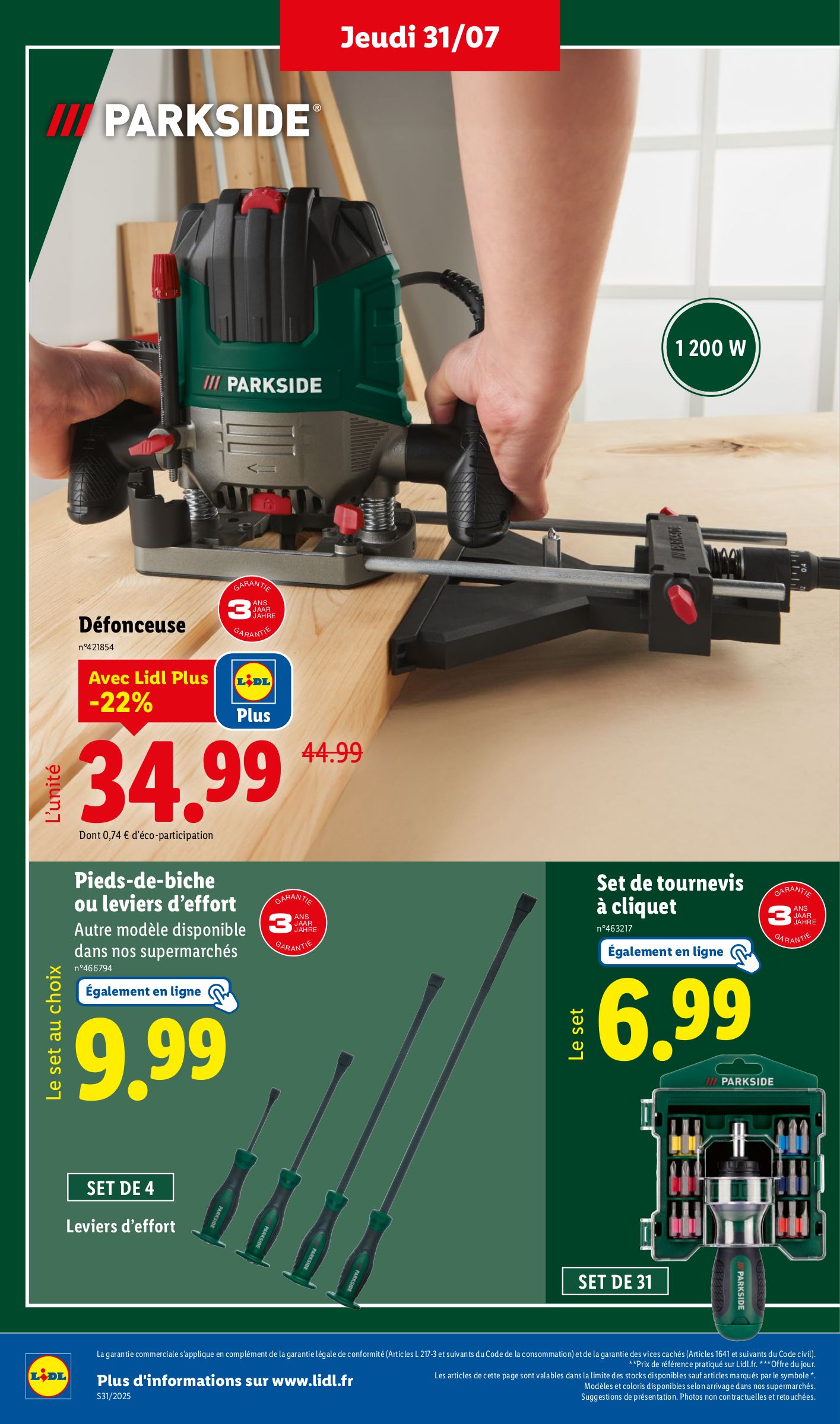 lidl - Catalogue Lidl valable du 31/07 au 06/08 - page: 30 lidl - Catalogue Lidl valable du 31/07 au 06/08 - page: 30