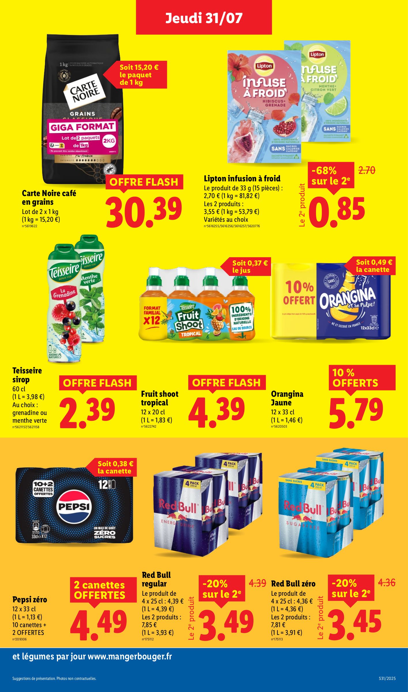 lidl - Catalogue Lidl valable du 31/07 au 06/08 - page: 19 lidl - Catalogue Lidl valable du 31/07 au 06/08 - page: 19