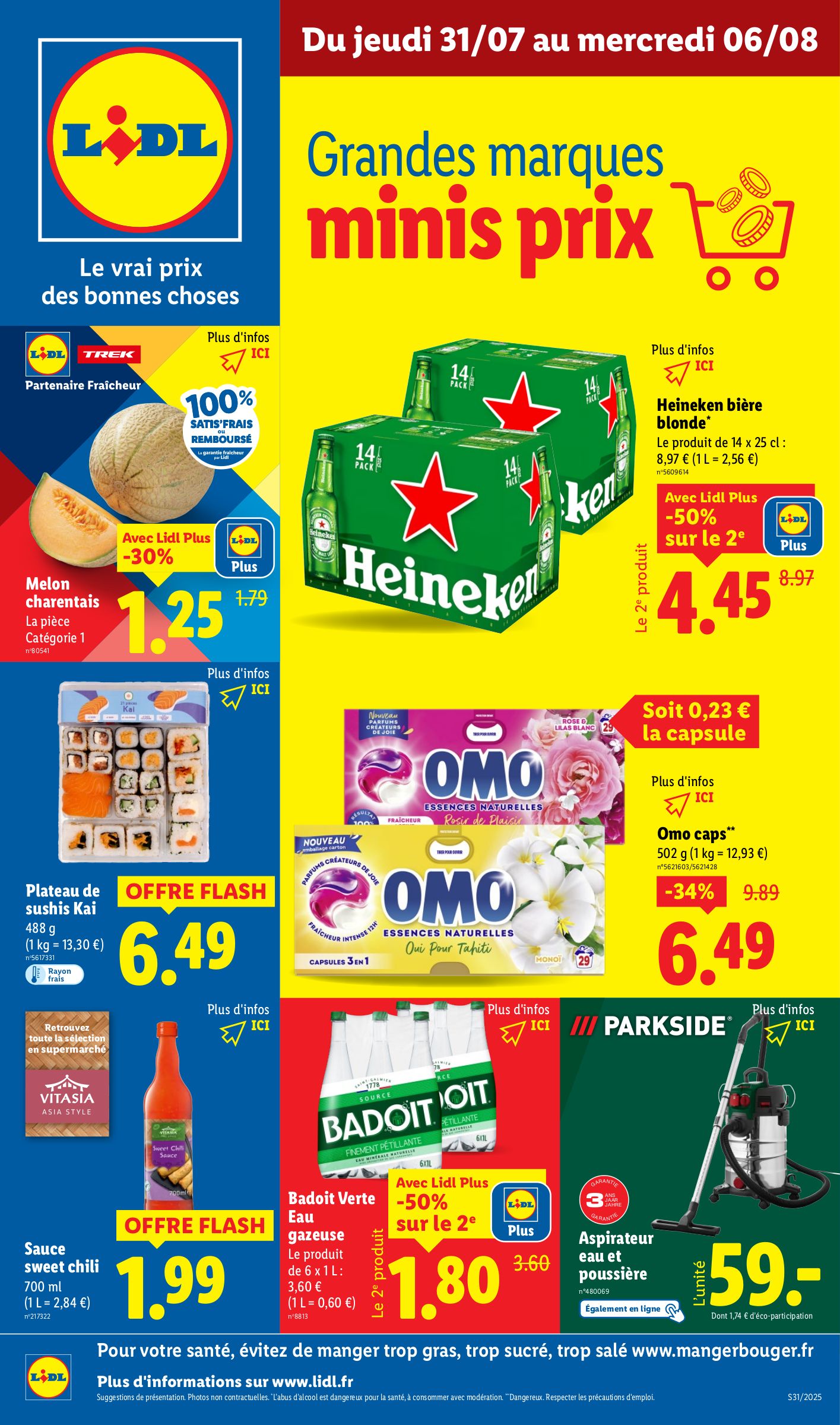 lidl - Catalogue Lidl valable du 31/07 au 06/08 - page: 1 lidl - Catalogue Lidl valable du 31/07 au 06/08 - page: 1
