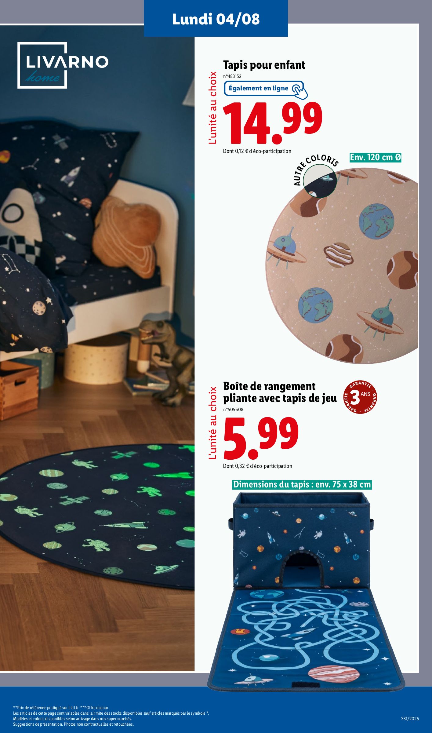 lidl - Catalogue Lidl valable du 31/07 au 06/08 - page: 61 lidl - Catalogue Lidl valable du 31/07 au 06/08 - page: 61