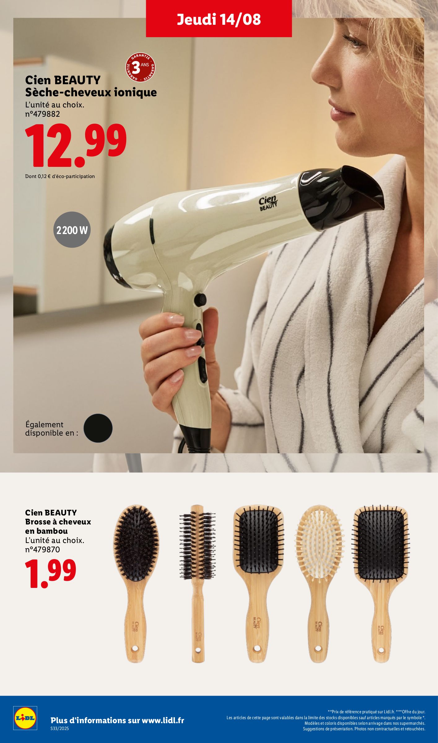 lidl - Catalogue Lidl - Les bonnes affaires de la semaine valable du 11/08 au 14/08 - page: 32