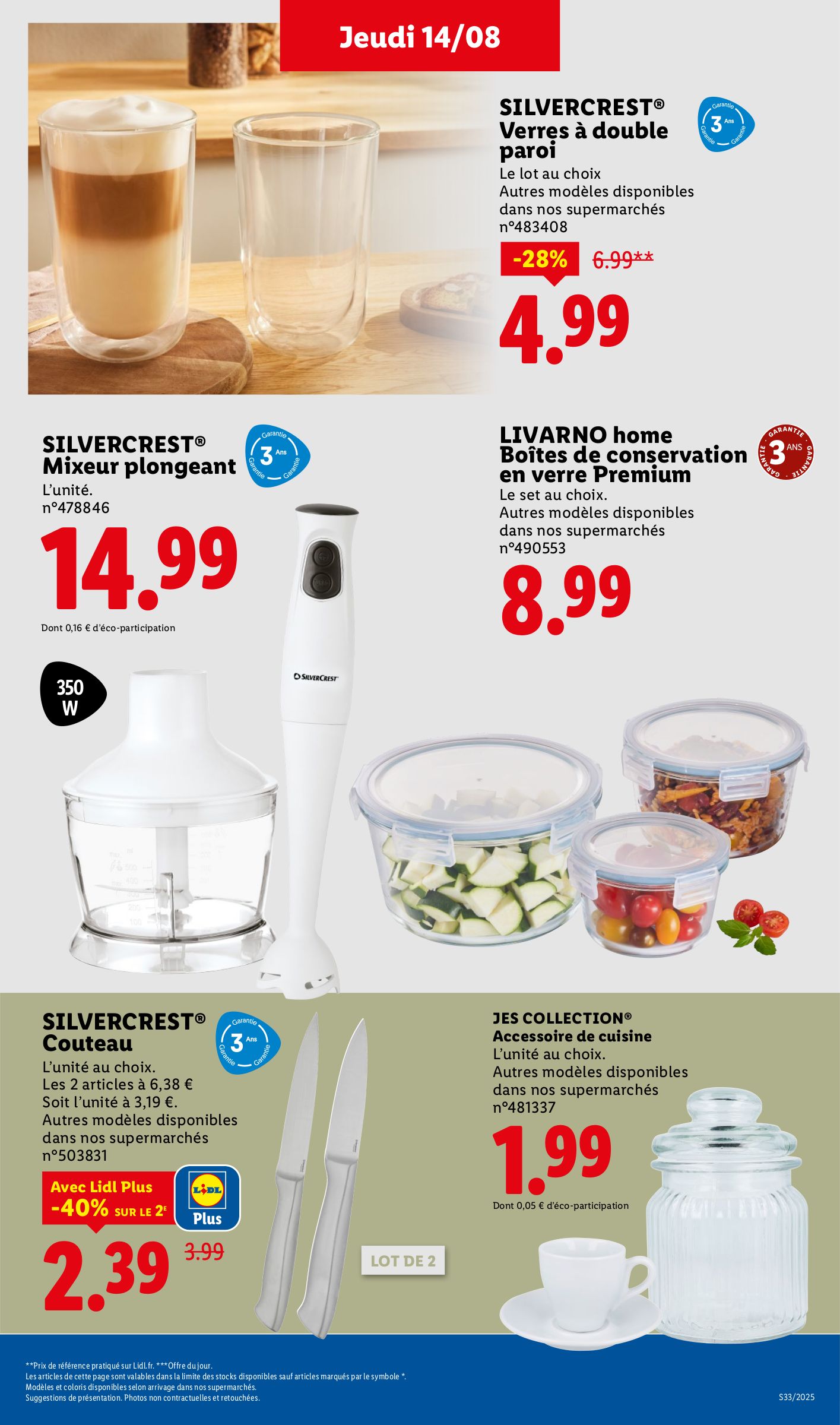 lidl - Catalogue Lidl - Les bonnes affaires de la semaine valable du 11/08 au 14/08 - page: 41