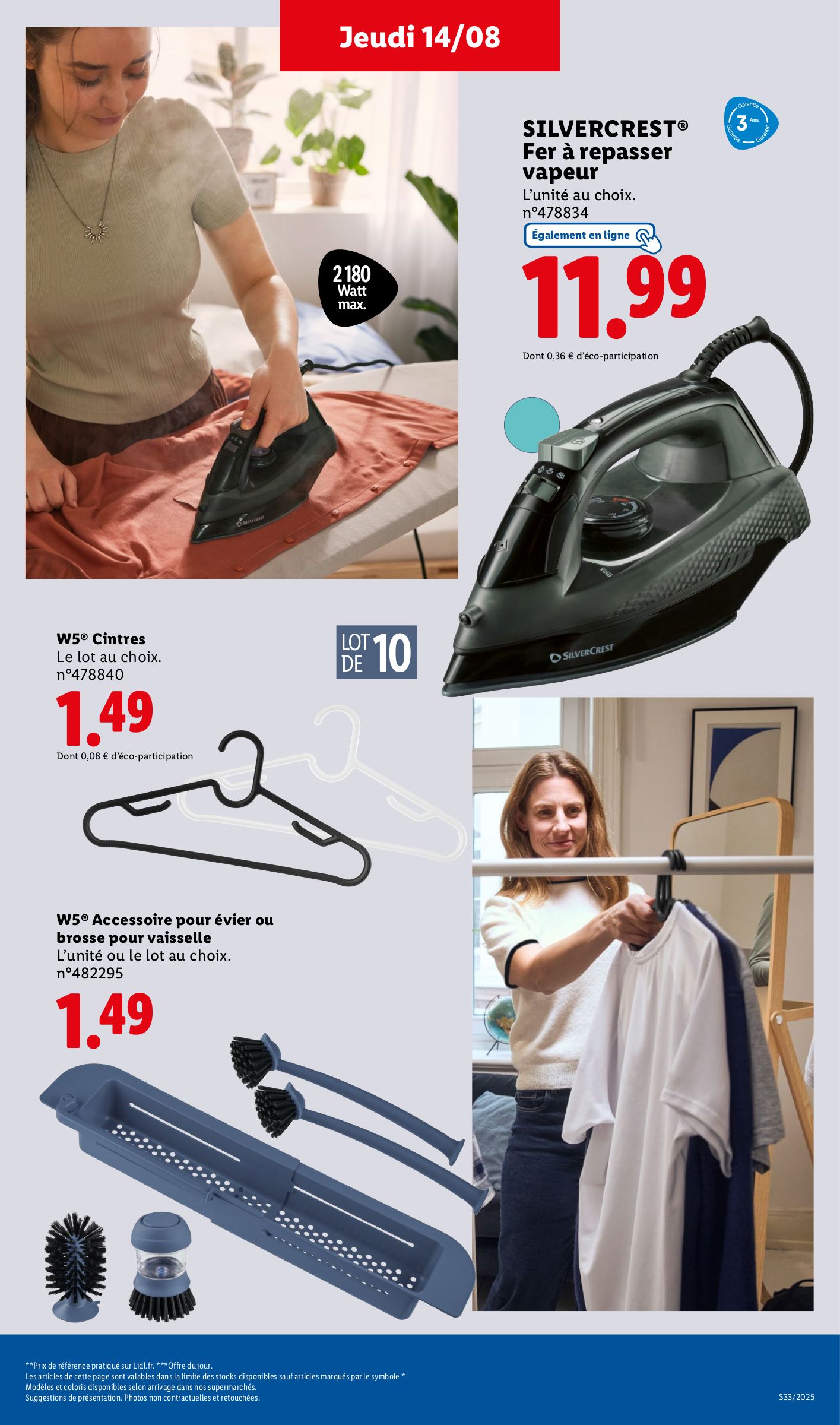 lidl - Catalogue Lidl - Les bonnes affaires de la semaine valable du 11/08 au 14/08 - page: 27