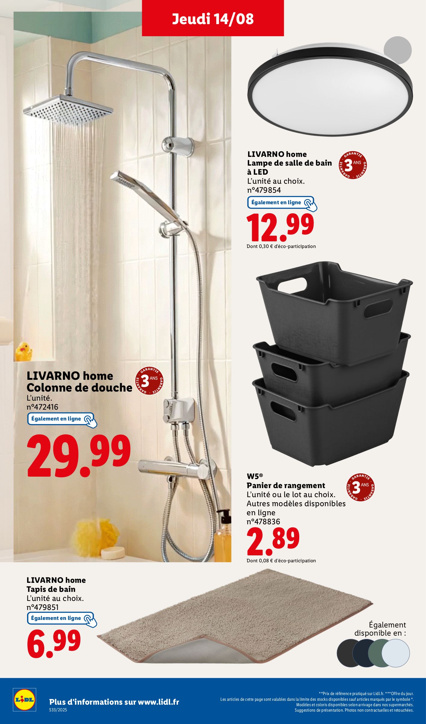 lidl - Catalogue Lidl - Les bonnes affaires de la semaine valable du 11/08 au 14/08 - page: 36