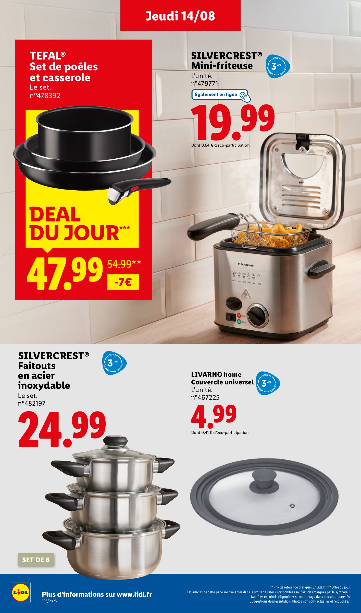lidl - Catalogue Lidl - Les bonnes affaires de la semaine valable du 11/08 au 14/08 - page: 40