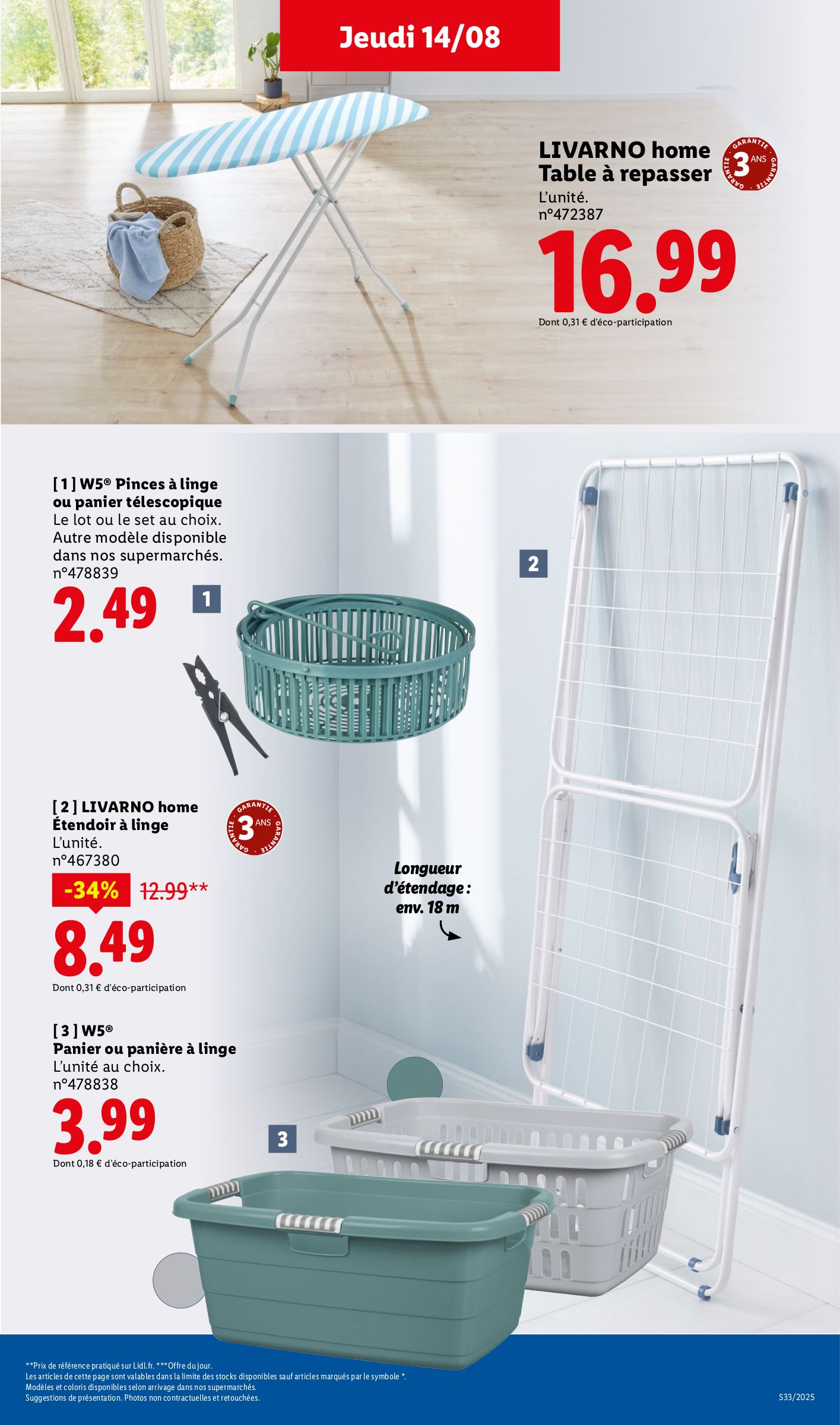 lidl - Catalogue Lidl - Les bonnes affaires de la semaine valable du 11/08 au 14/08 - page: 29