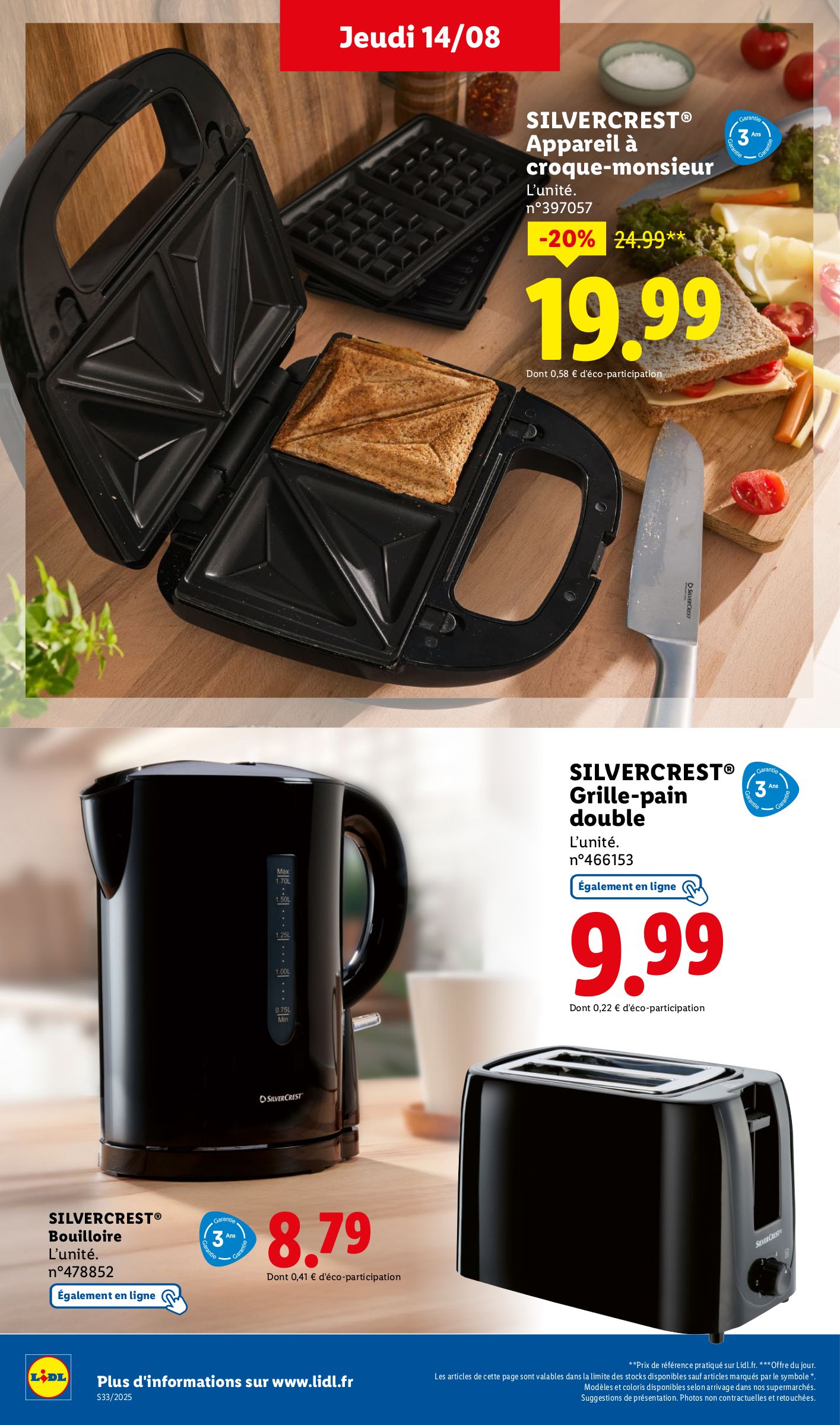 lidl - Catalogue Lidl - Les bonnes affaires de la semaine valable du 11/08 au 14/08 - page: 38