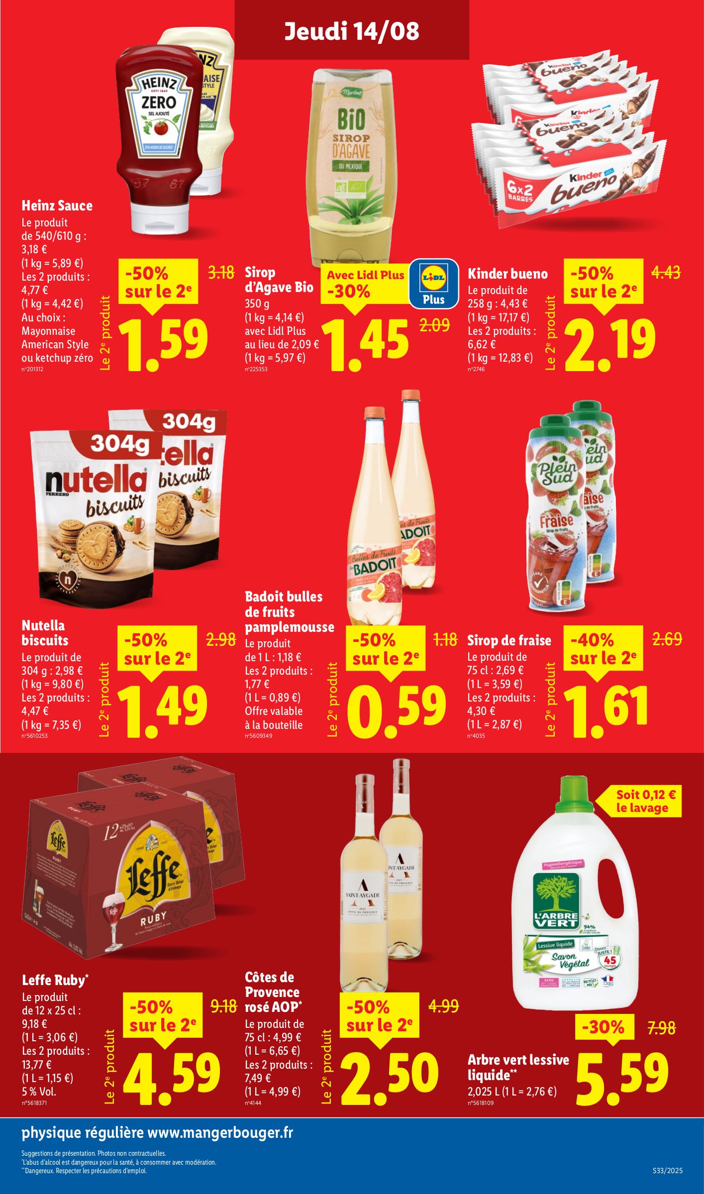 lidl - Catalogue Lidl valable du 14/08 au 20/08 - page: 13