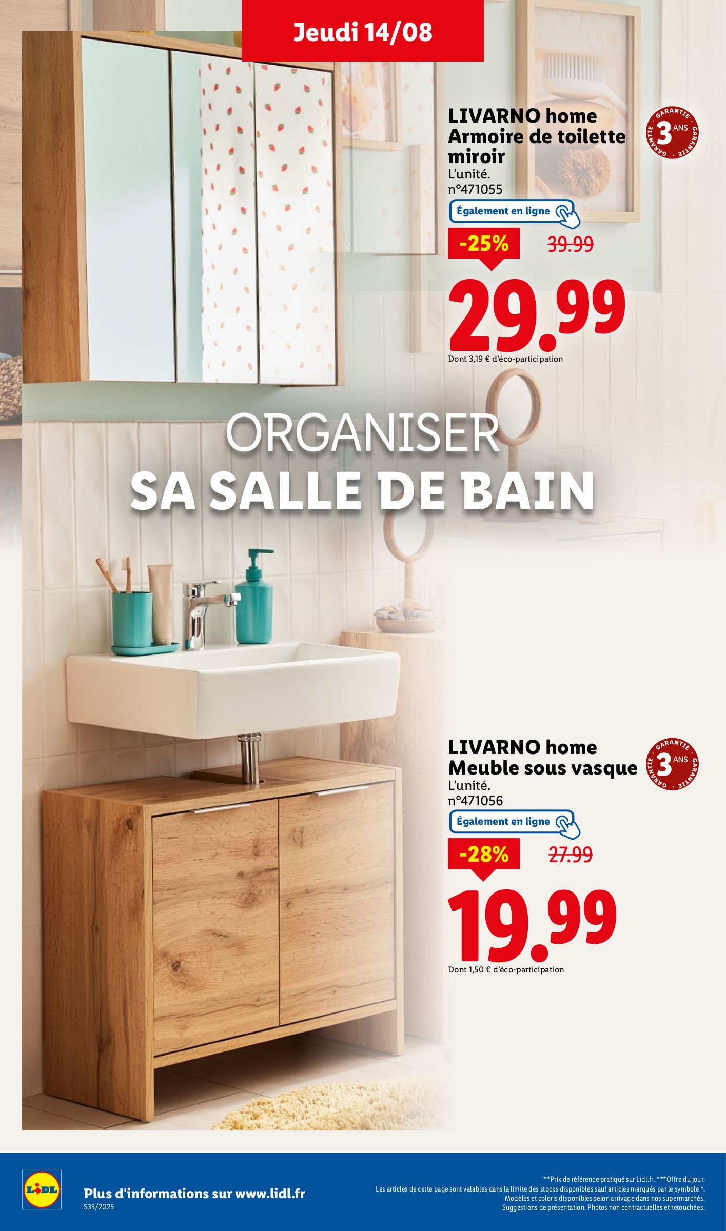 lidl - Catalogue Lidl valable du 14/08 au 20/08 - page: 38