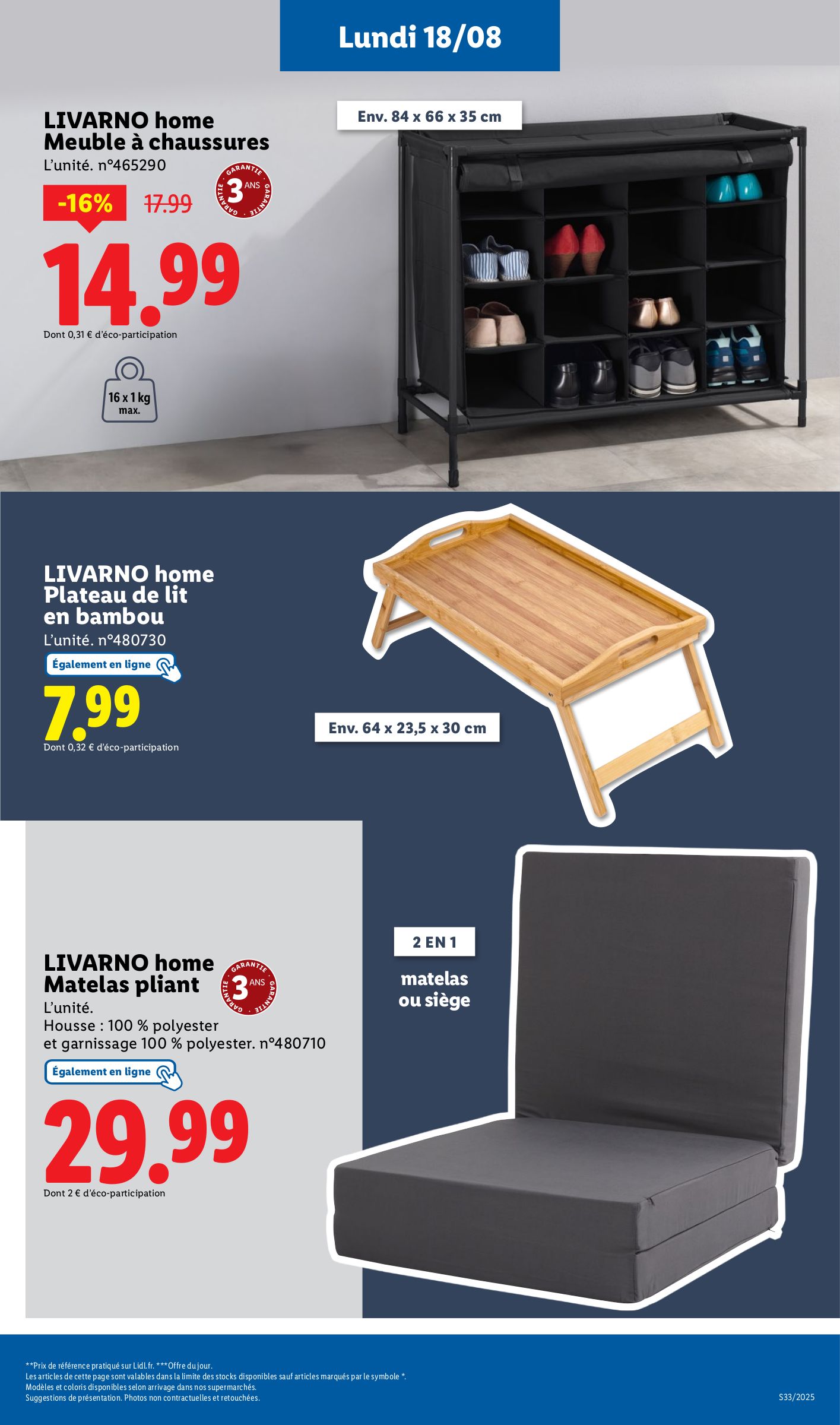 lidl - Catalogue Lidl valable du 14/08 au 20/08 - page: 63