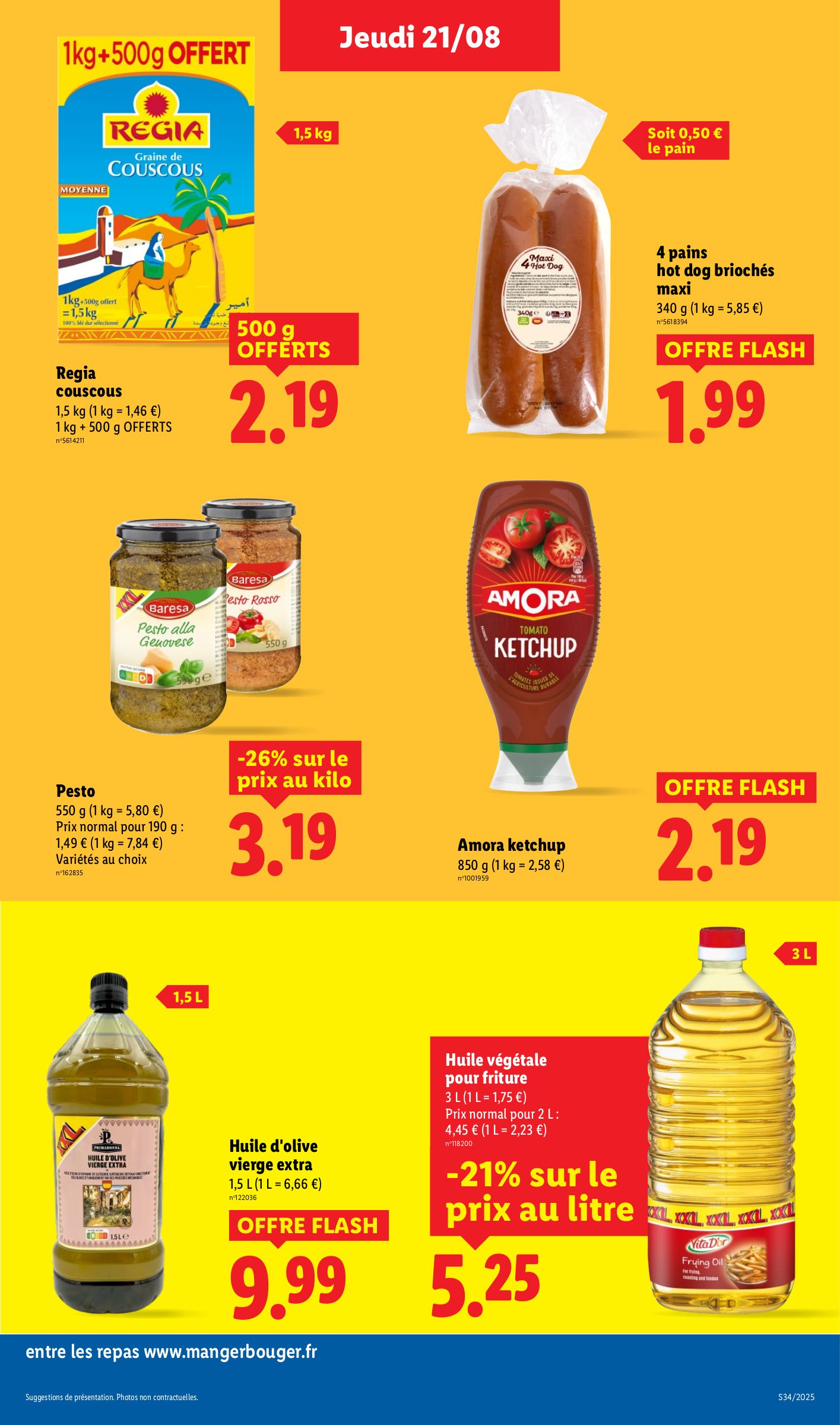 lidl - Catalogue Lidl valable du 21/08 au 27/08 - page: 21