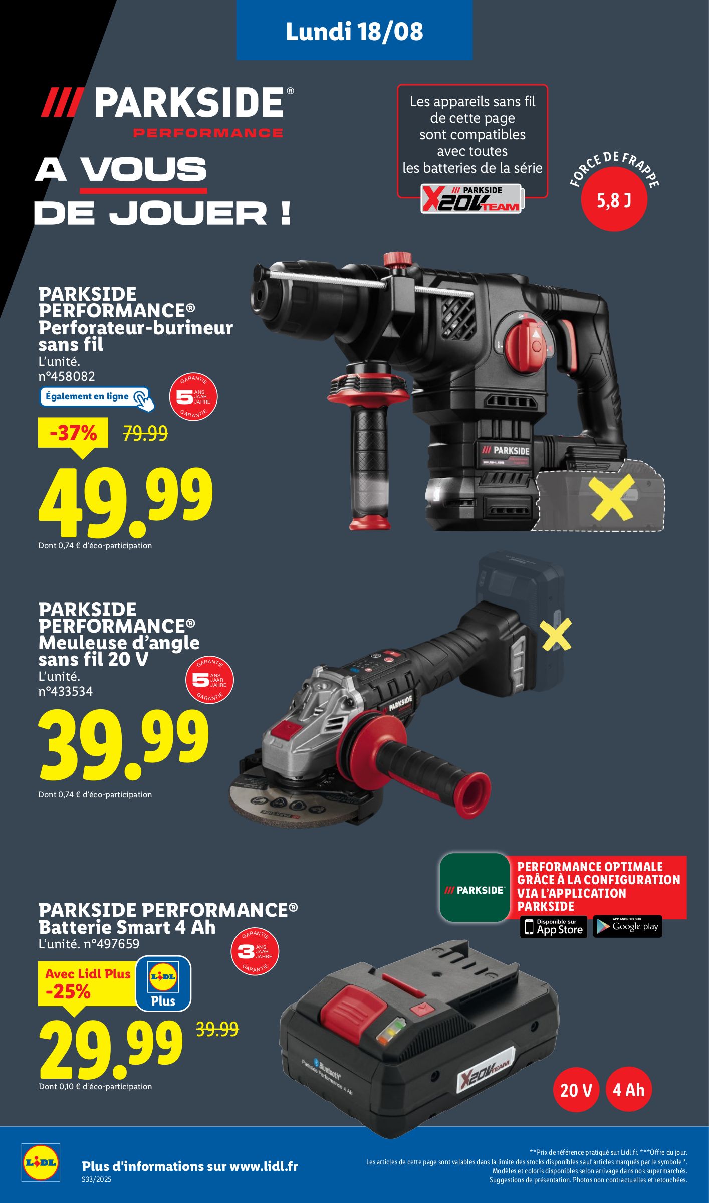 lidl - Catalogue Lidl - Les bonnes affaires de la semaine valable du 18/08 au 21/08 - page: 8