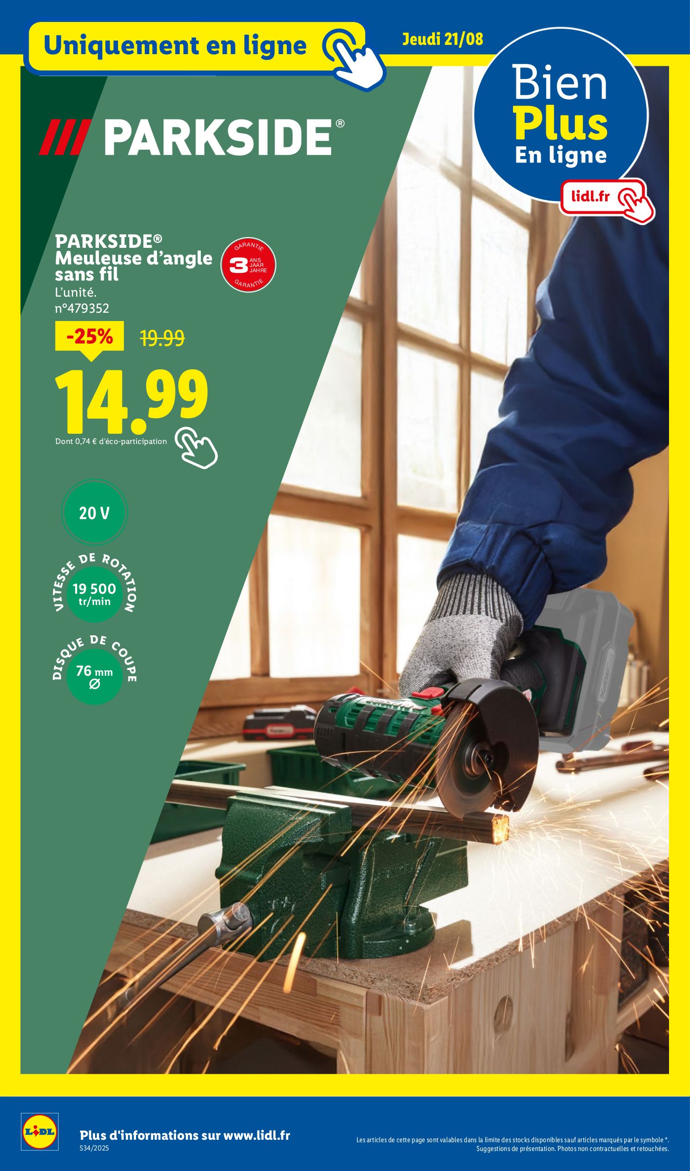 lidl - Catalogue Lidl - Les bonnes affaires de la semaine valable du 18/08 au 21/08 - page: 26