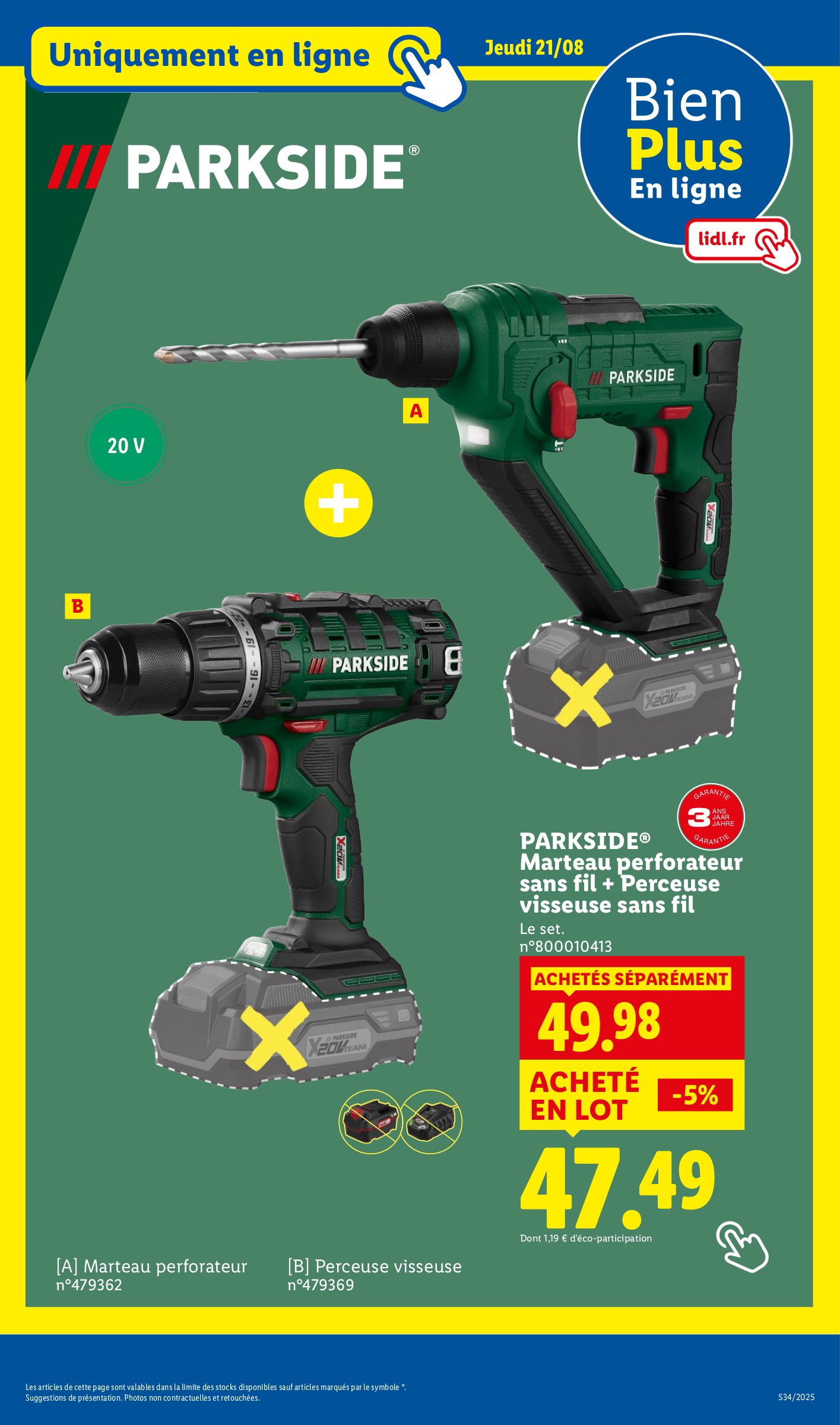 lidl - Catalogue Lidl - Les bonnes affaires de la semaine valable du 18/08 au 21/08 - page: 23