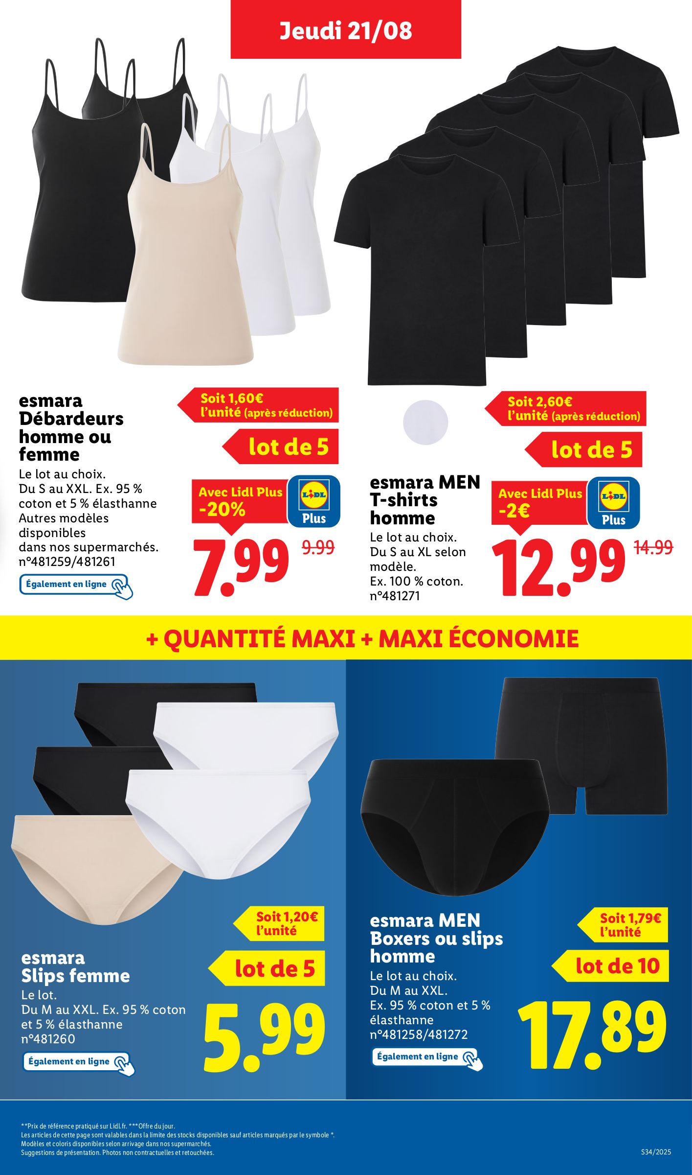 lidl - Catalogue Lidl - Les bonnes affaires de la semaine valable du 18/08 au 21/08 - page: 41