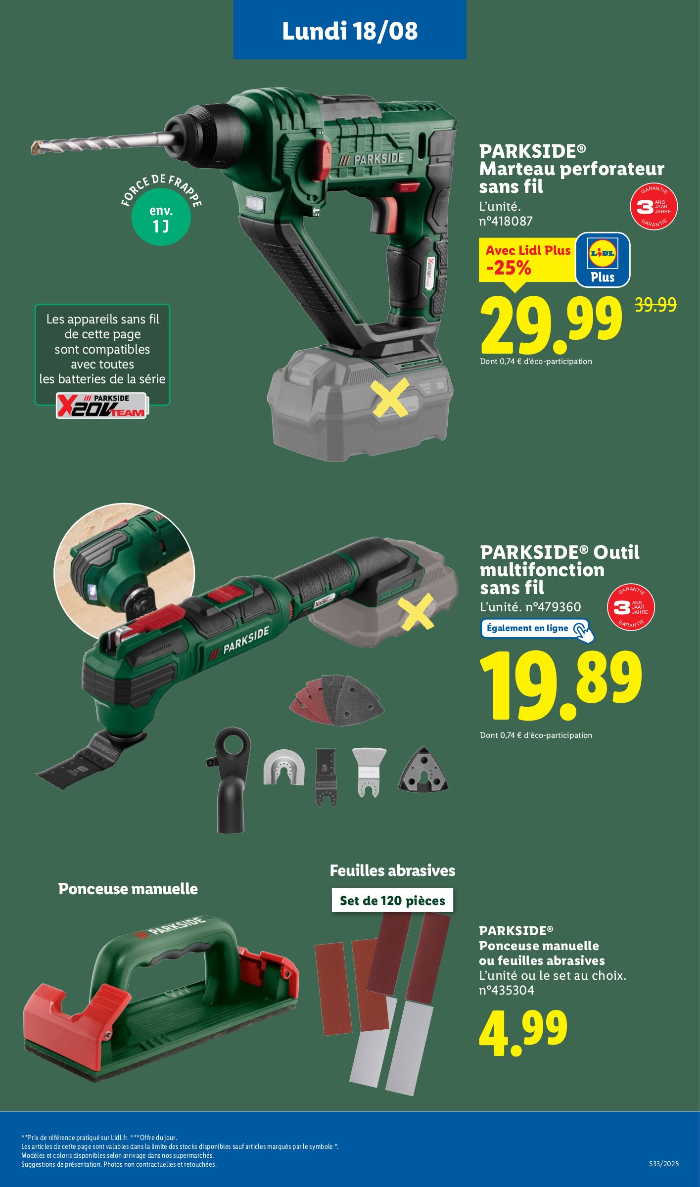 lidl - Catalogue Lidl - Les bonnes affaires de la semaine valable du 18/08 au 21/08 - page: 11