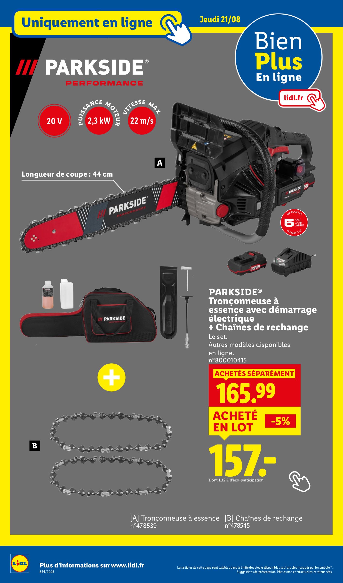lidl - Catalogue Lidl - Les bonnes affaires de la semaine valable du 18/08 au 21/08 - page: 22