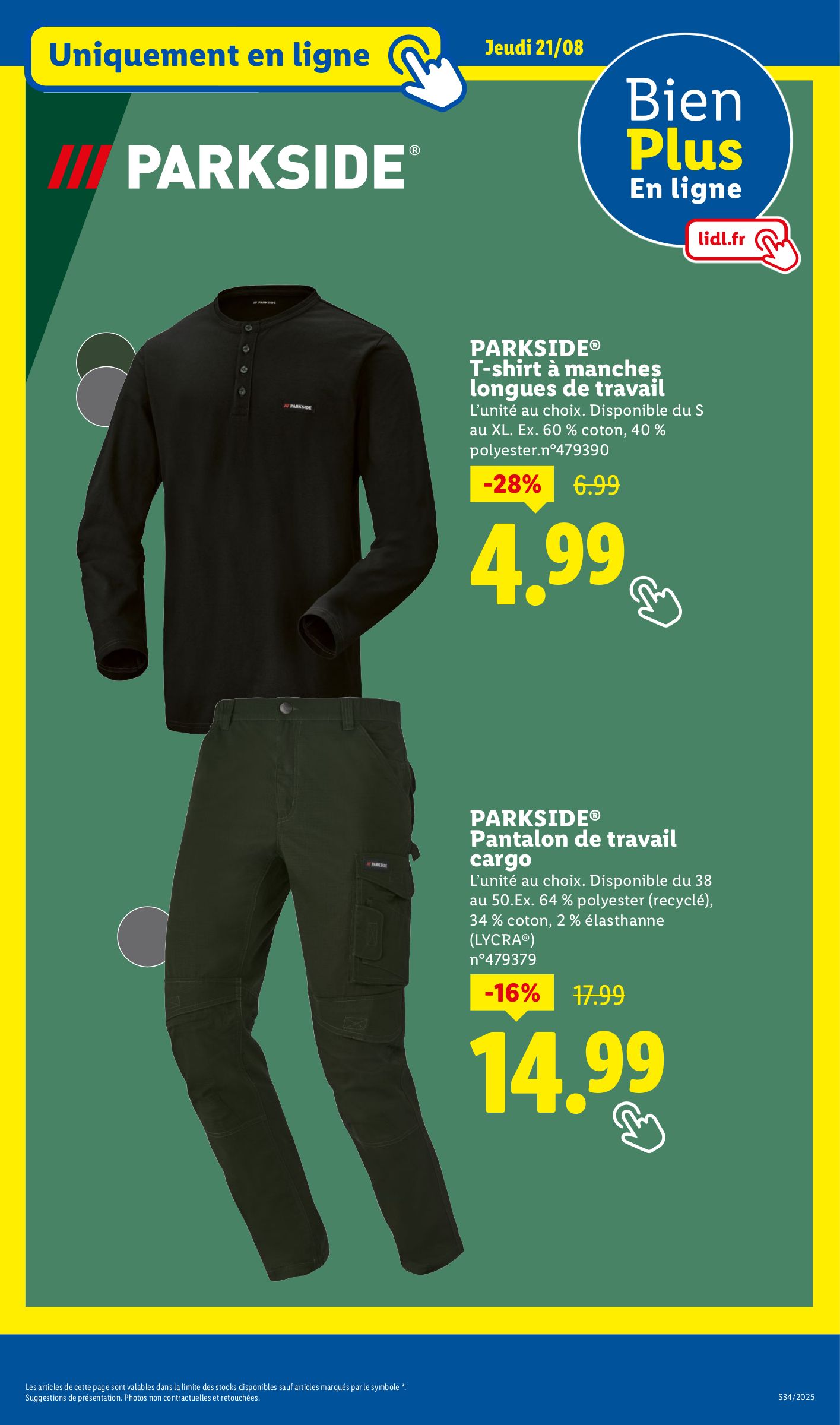 lidl - Catalogue Lidl - Les bonnes affaires de la semaine valable du 18/08 au 21/08 - page: 27