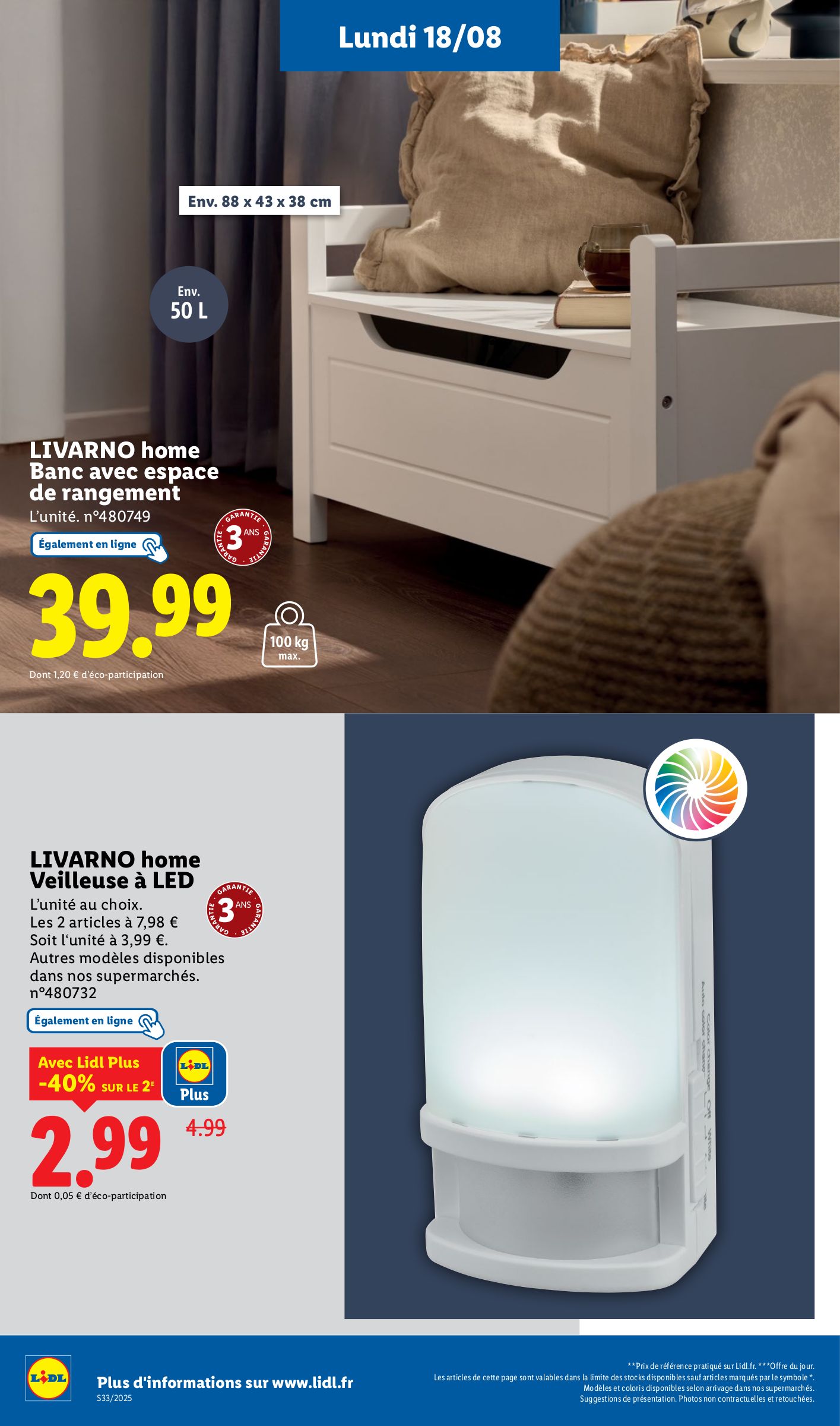lidl - Catalogue Lidl - Les bonnes affaires de la semaine valable du 18/08 au 21/08 - page: 16