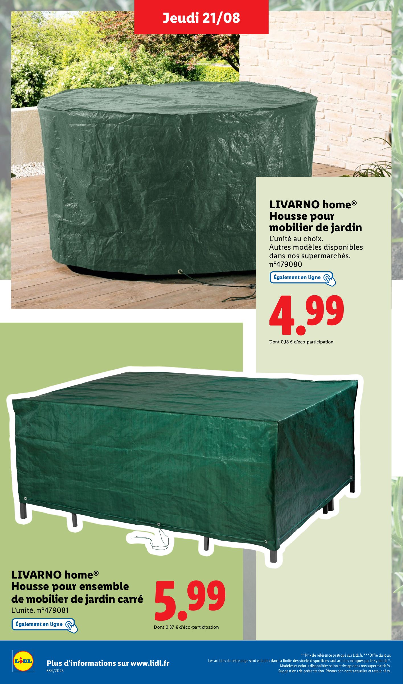 lidl - Catalogue Lidl - Les bonnes affaires de la semaine valable du 18/08 au 21/08 - page: 36
