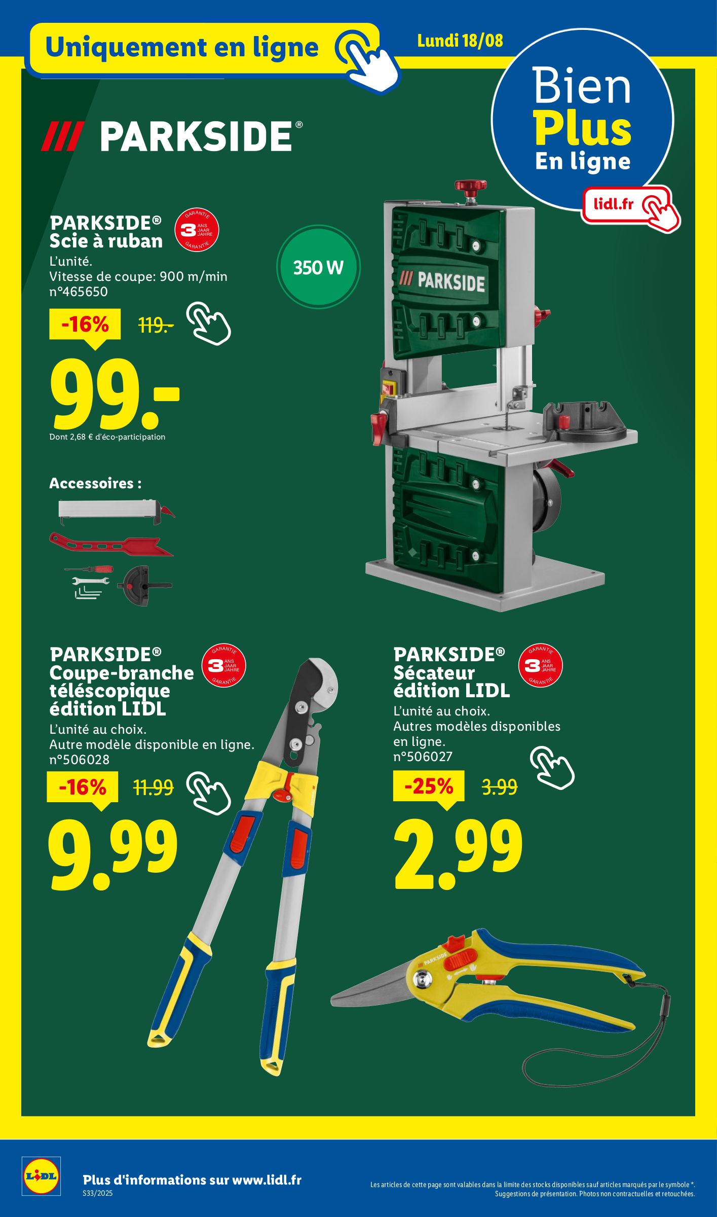 lidl - Catalogue Lidl - Les bonnes affaires de la semaine valable du 18/08 au 21/08 - page: 2