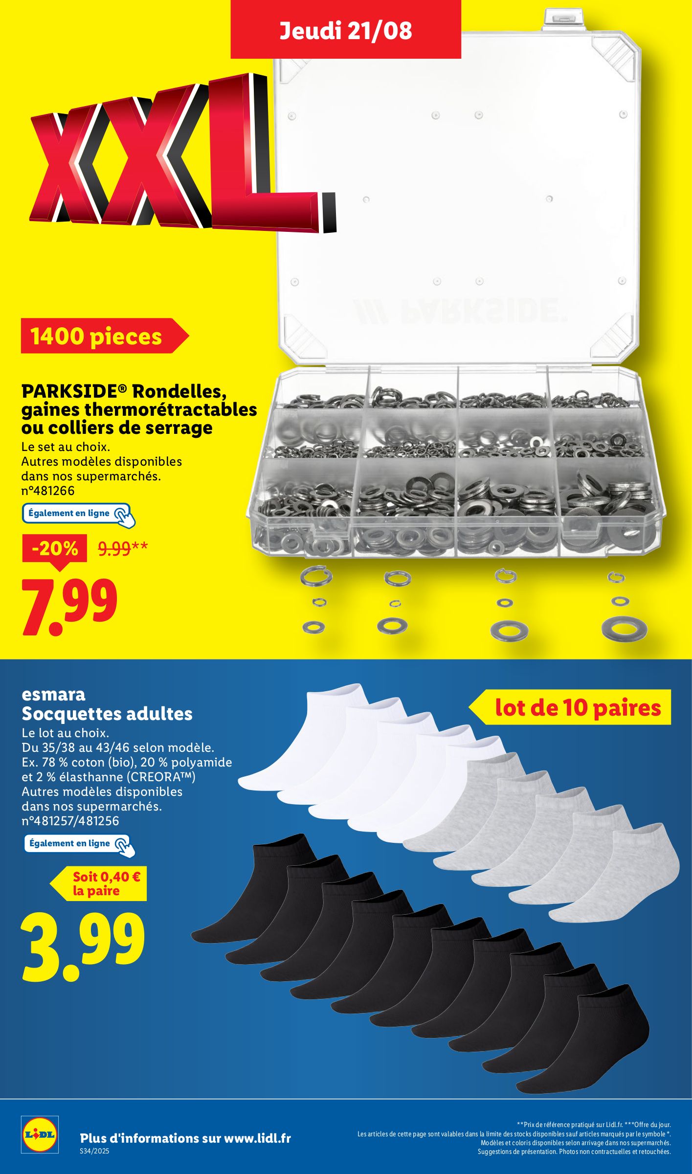 lidl - Catalogue Lidl - Les bonnes affaires de la semaine valable du 18/08 au 21/08 - page: 40