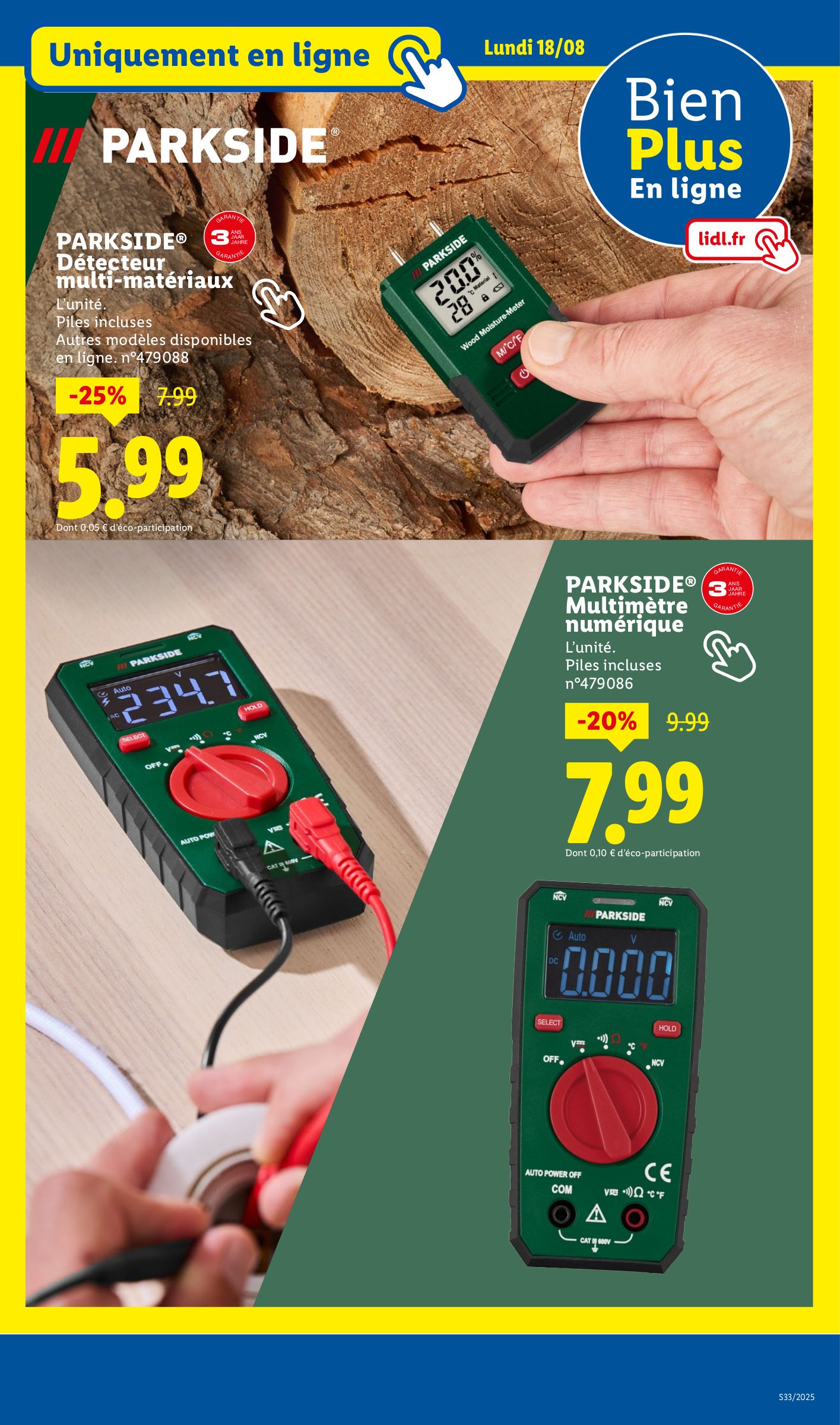 lidl - Catalogue Lidl - Les bonnes affaires de la semaine valable du 18/08 au 21/08 - page: 3