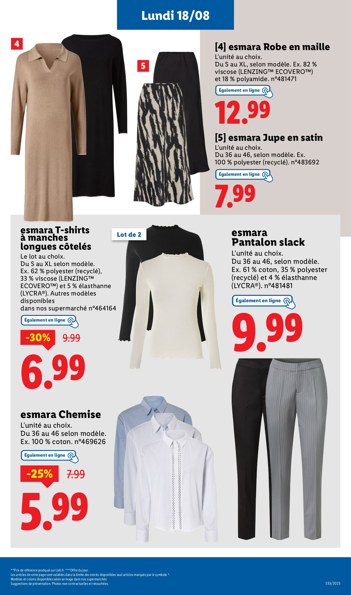 lidl - Catalogue Lidl - Les bonnes affaires de la semaine valable du 18/08 au 21/08 - page: 19