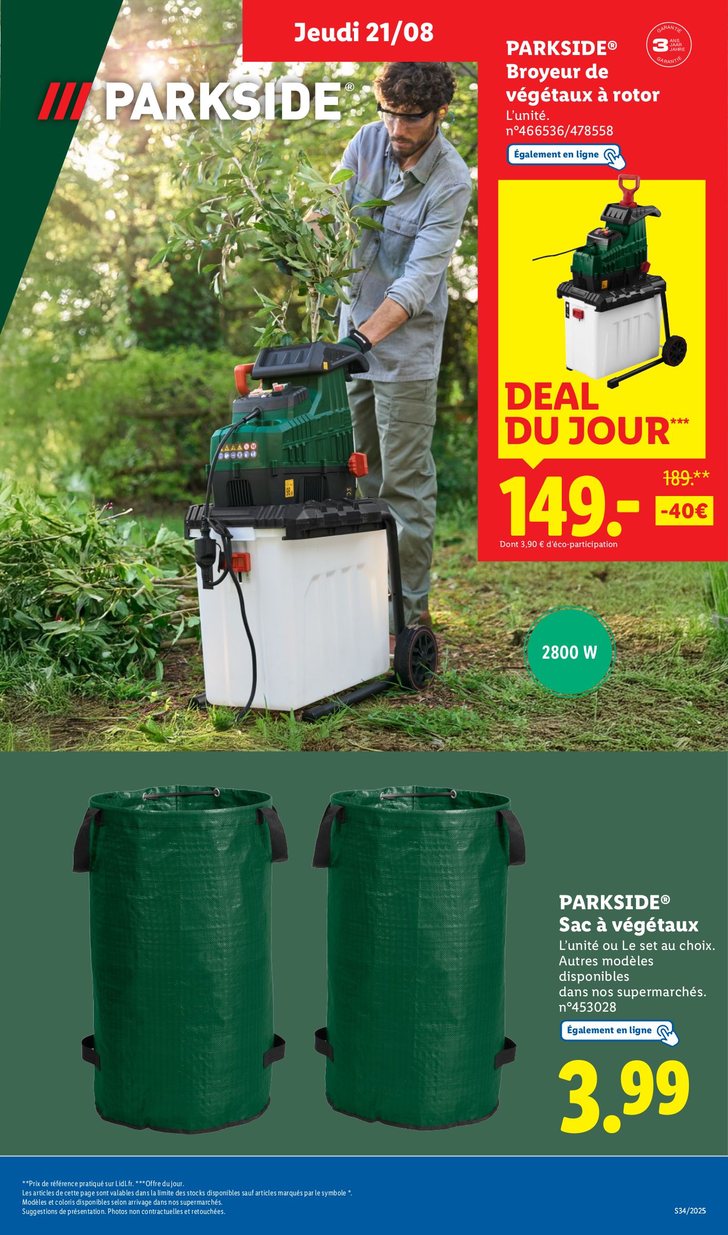 lidl - Catalogue Lidl - Les bonnes affaires de la semaine valable du 18/08 au 21/08 - page: 31