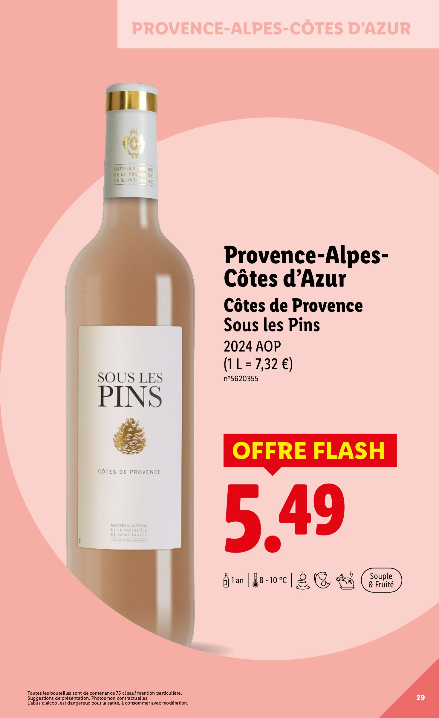 lidl - Catalogue Lidl - La foire aux Vins valable du 21/08 au 04/09 - page: 29