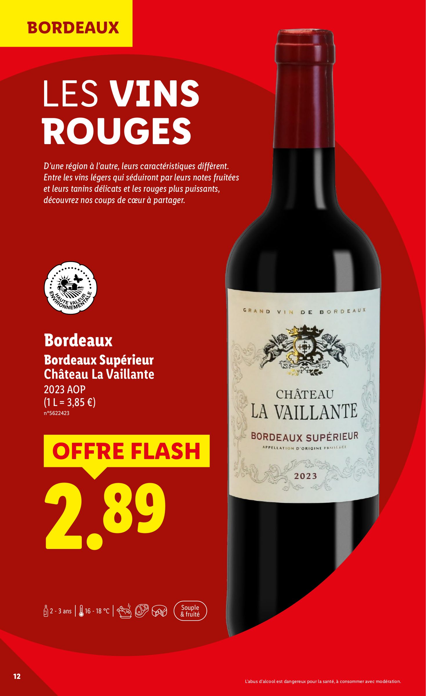 lidl - Catalogue Lidl - La foire aux Vins valable du 21/08 au 04/09 - page: 12