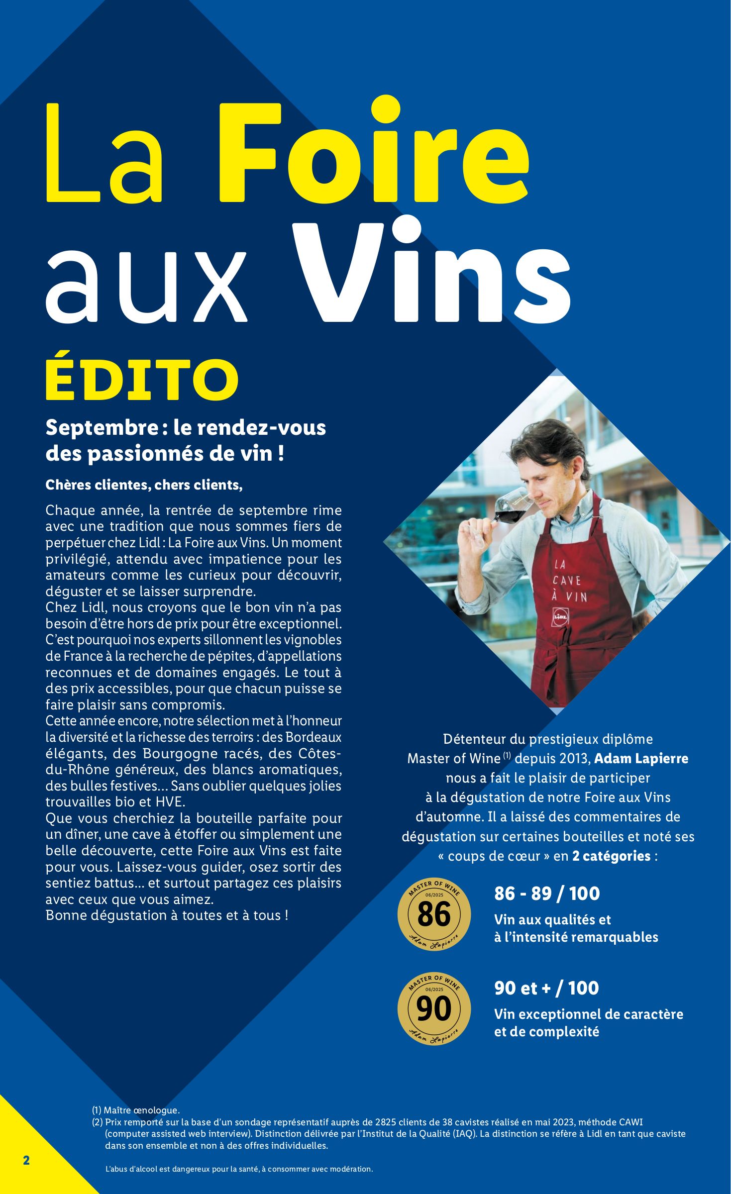 lidl - Catalogue Lidl - La foire aux Vins valable du 21/08 au 04/09 - page: 2