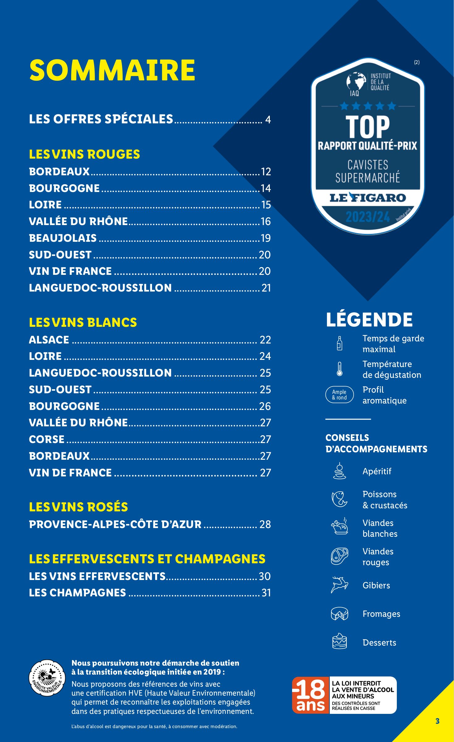 lidl - Catalogue Lidl - La foire aux Vins valable du 21/08 au 04/09 - page: 3