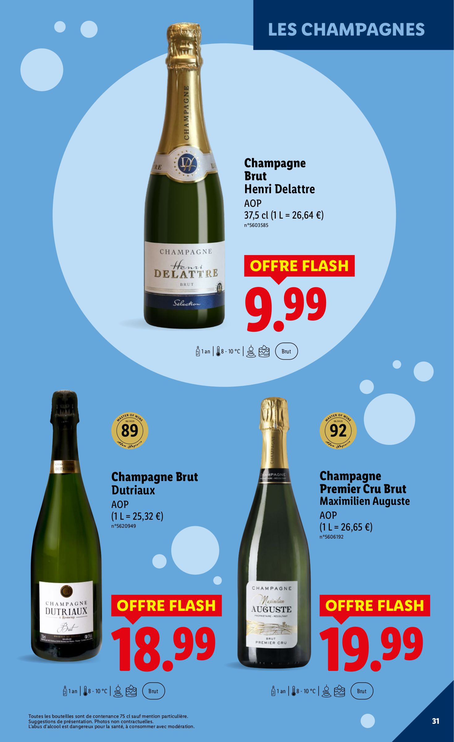 lidl - Catalogue Lidl - La foire aux Vins valable du 21/08 au 04/09 - page: 31