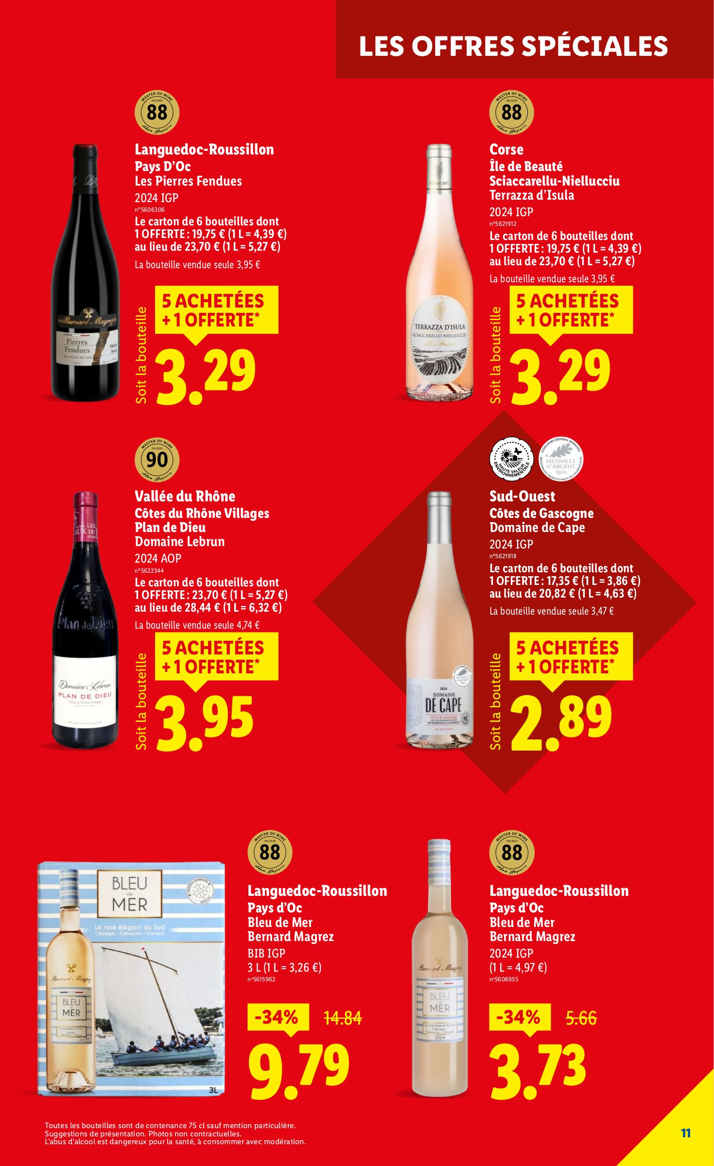 lidl - Catalogue Lidl - La foire aux Vins valable du 21/08 au 04/09 - page: 11