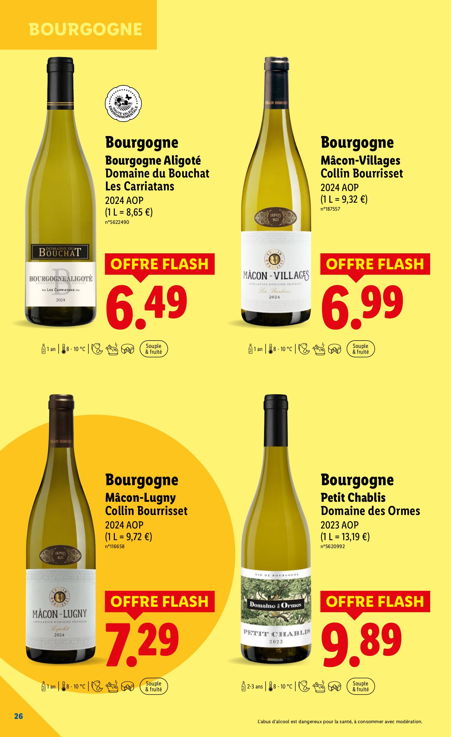 lidl - Catalogue Lidl - La foire aux Vins valable du 21/08 au 04/09 - page: 26