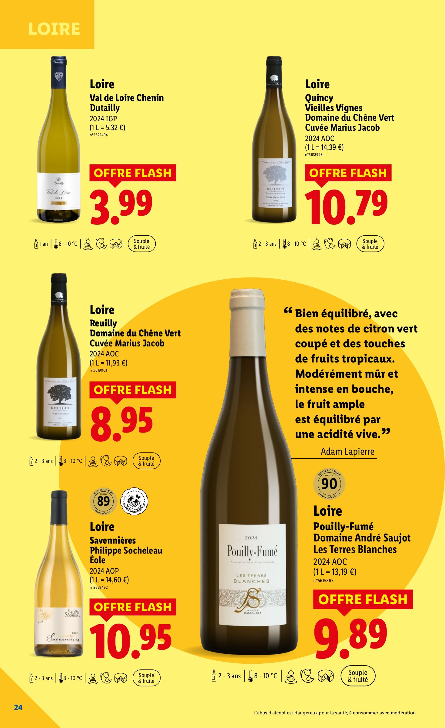 lidl - Catalogue Lidl - La foire aux Vins valable du 21/08 au 04/09 - page: 24