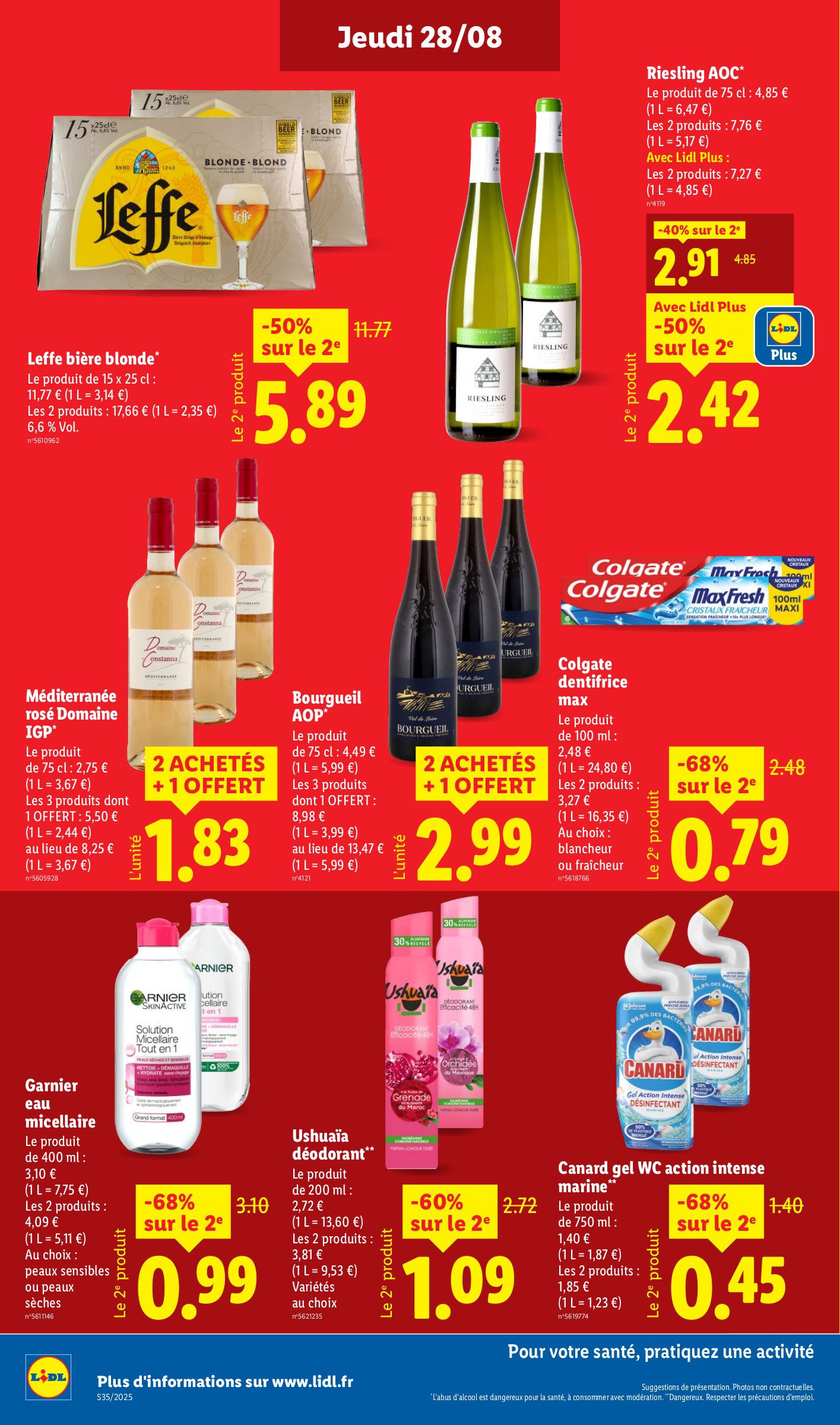 lidl - Catalogue Lidl valable du 28/08 au 03/09 - page: 12