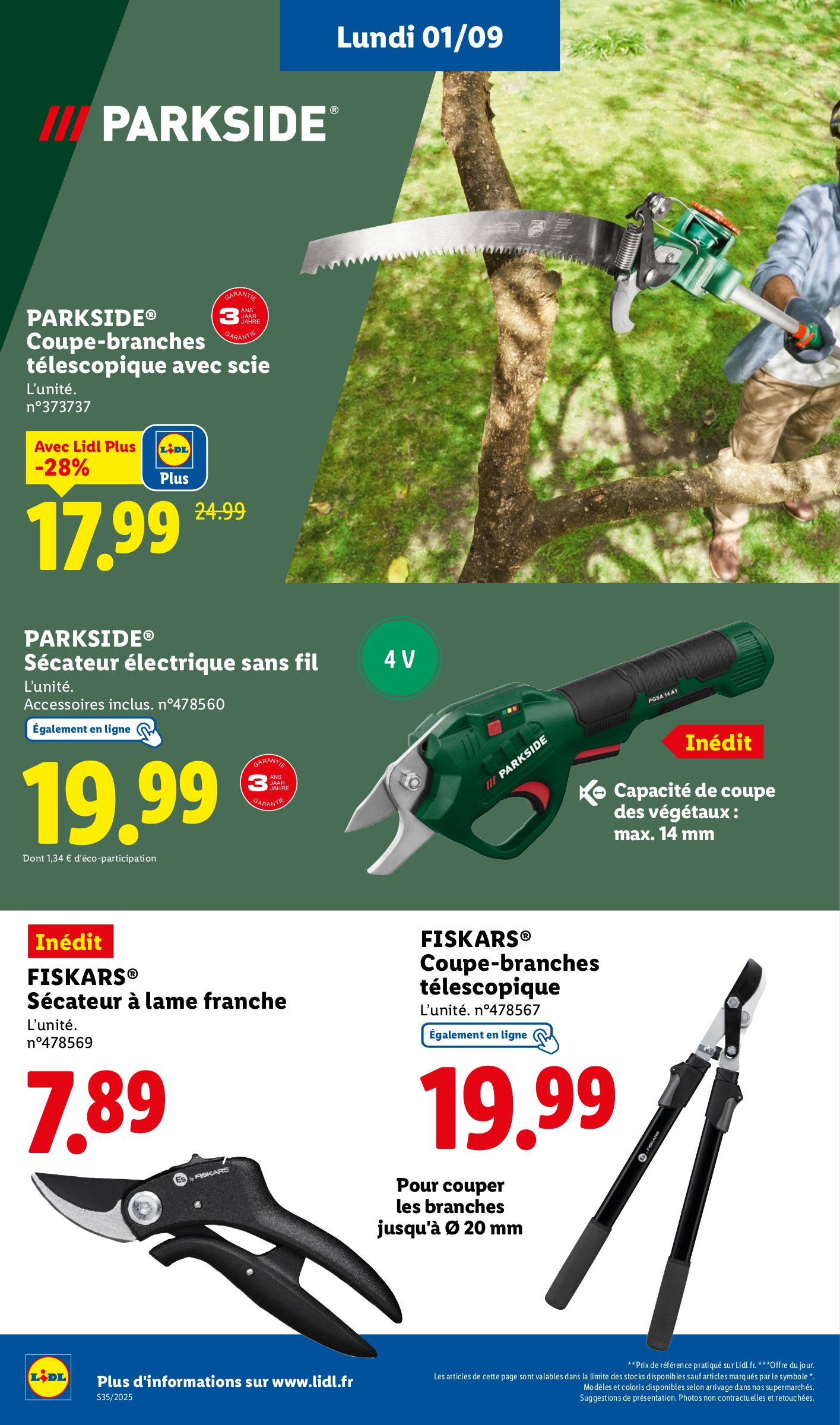 lidl - Catalogue Lidl valable du 28/08 au 03/09 - page: 61