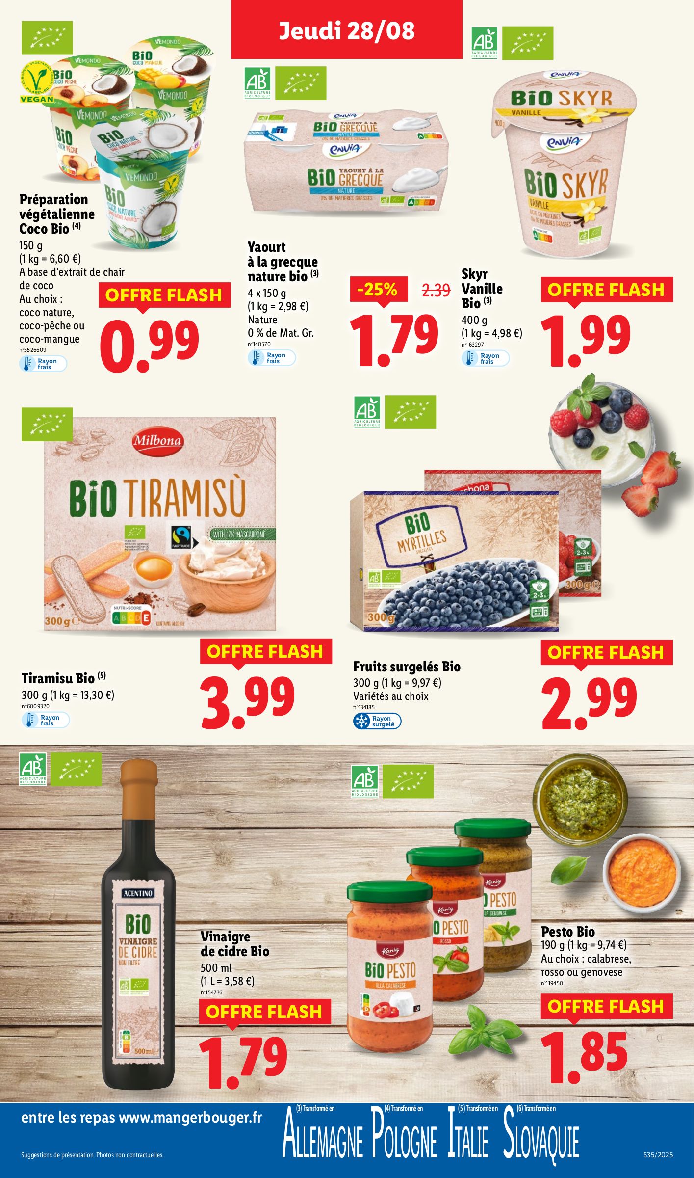 lidl - Catalogue Lidl valable du 28/08 au 03/09 - page: 23