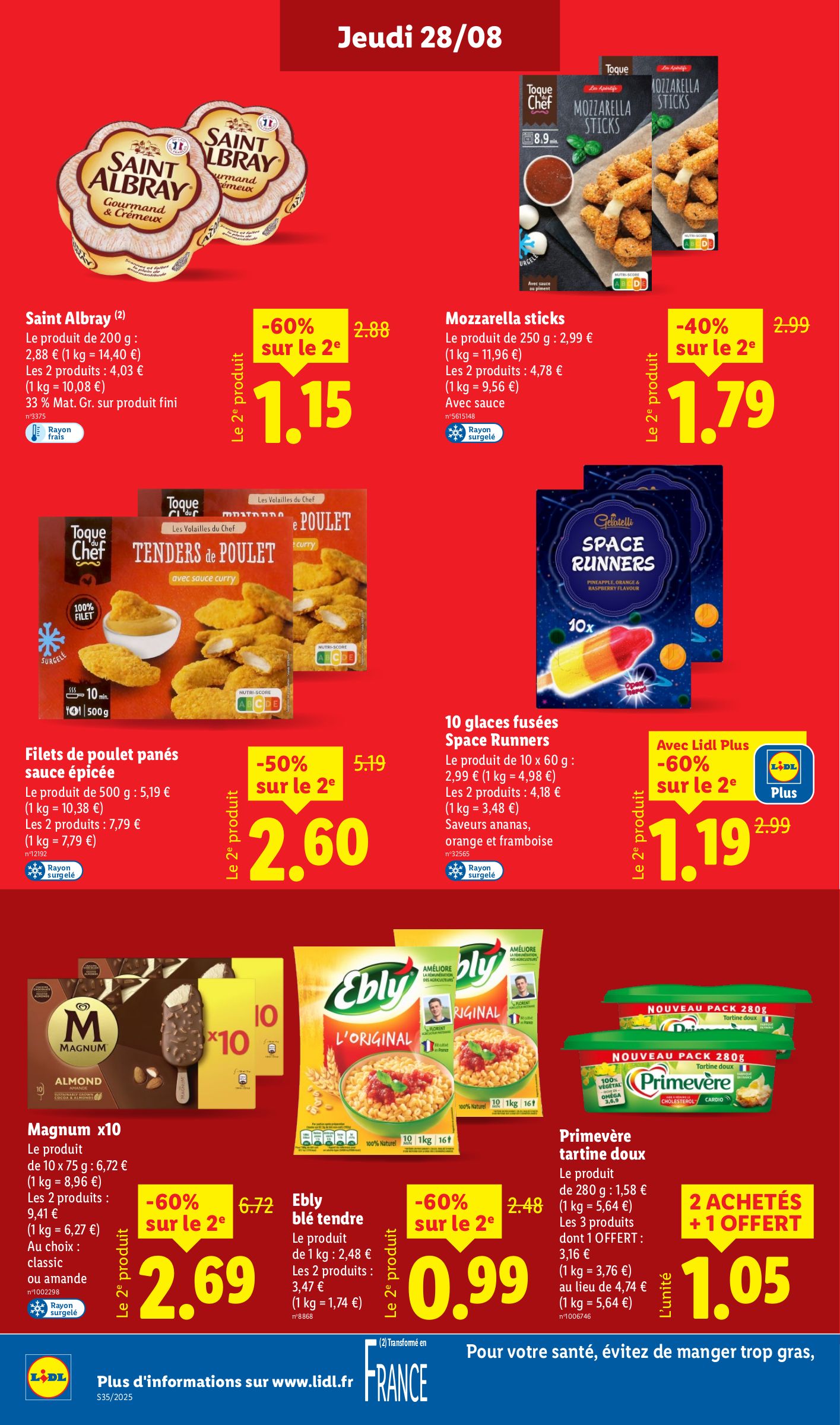 lidl - Catalogue Lidl valable du 28/08 au 03/09 - page: 10
