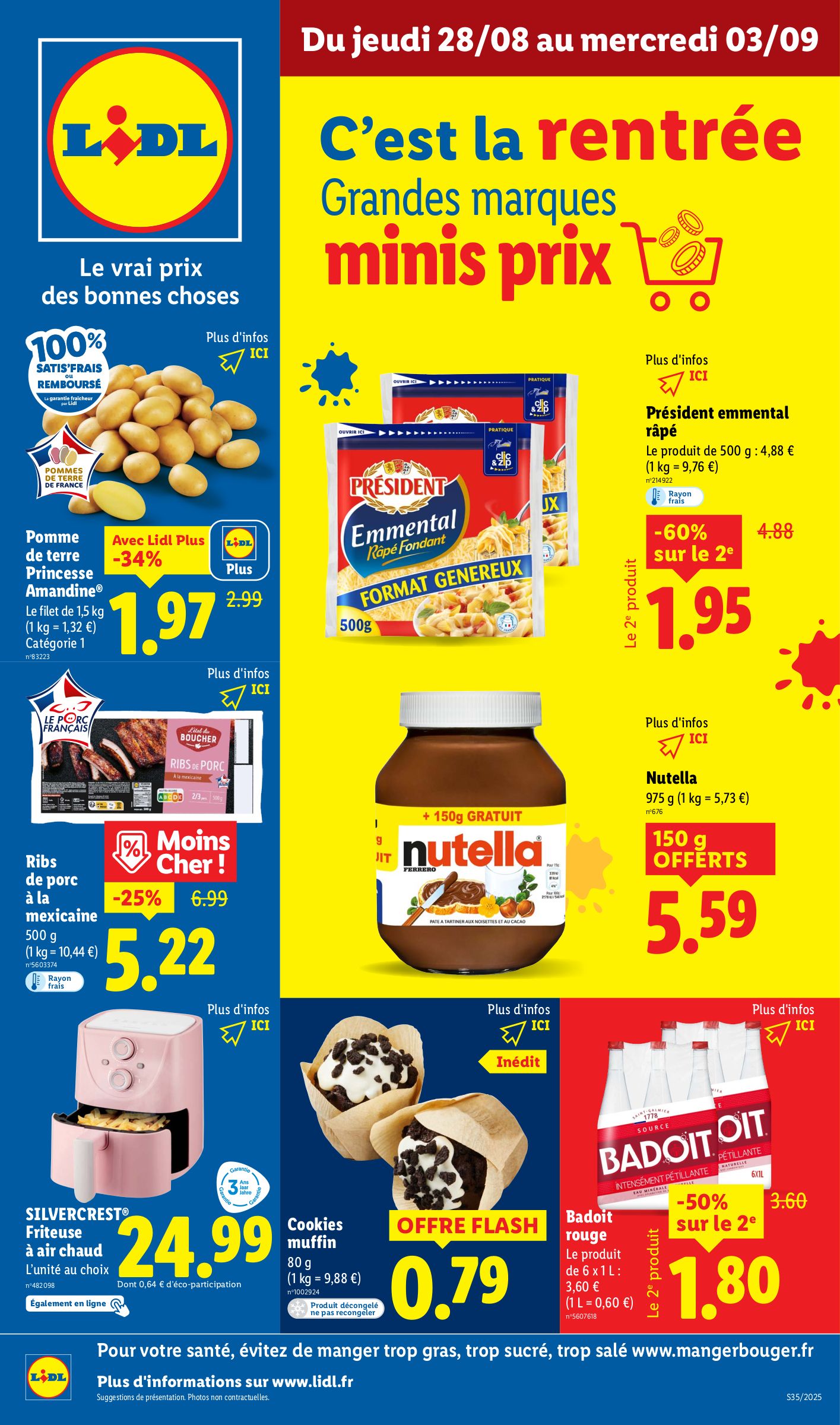 lidl - Catalogue Lidl valable du 28/08 au 03/09