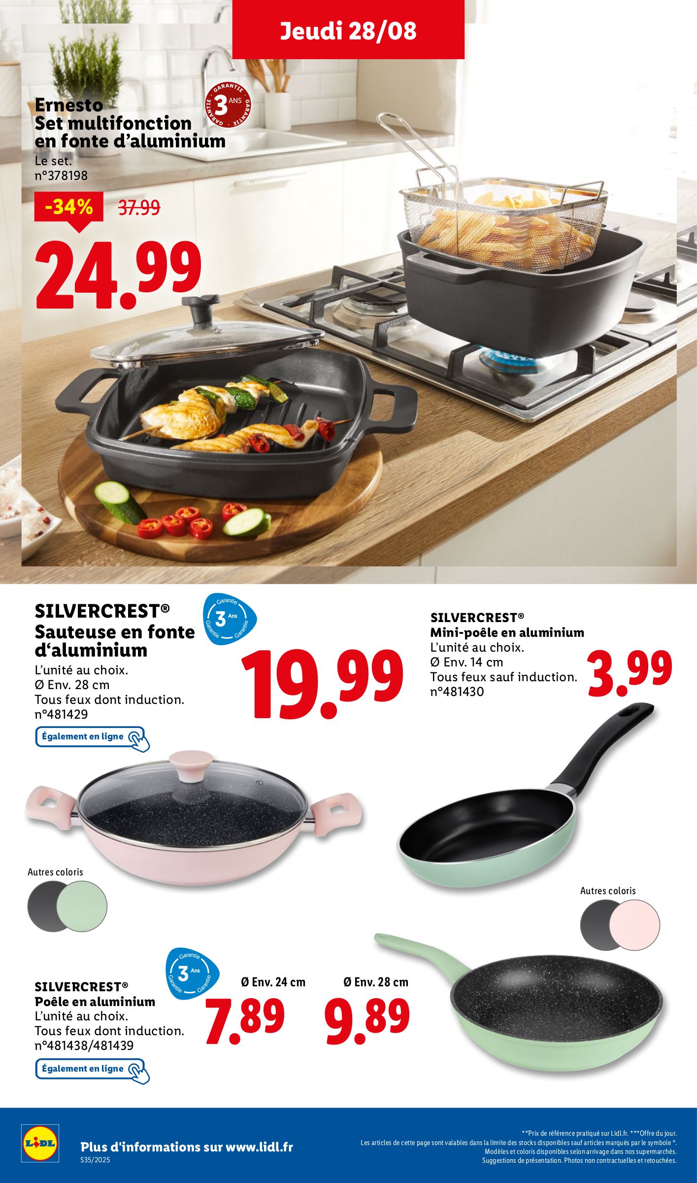 lidl - Catalogue Lidl - Les bonnes affaires de la semaine valable du 25/08 au 28/08 - page: 38 lidl - Catalogue Lidl - Les bonnes affaires de la semaine valable du 25/08 au 28/08 - page: 38