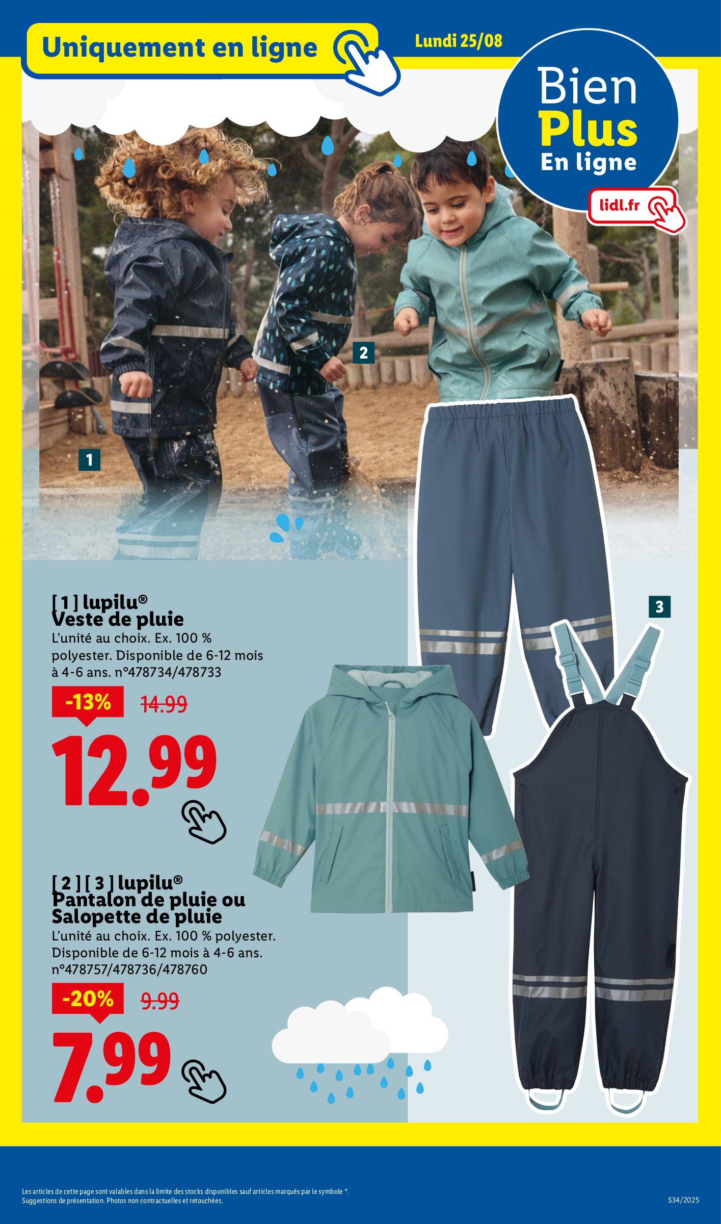 lidl - Catalogue Lidl - Les bonnes affaires de la semaine valable du 25/08 au 28/08 - page: 7 lidl - Catalogue Lidl - Les bonnes affaires de la semaine valable du 25/08 au 28/08 - page: 7