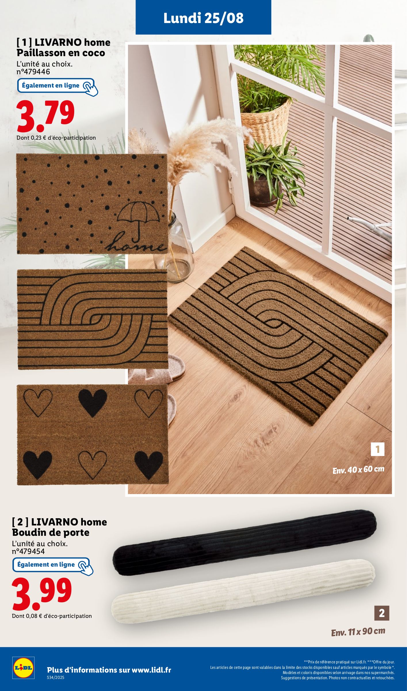 lidl - Catalogue Lidl - Les bonnes affaires de la semaine valable du 25/08 au 28/08 - page: 18 lidl - Catalogue Lidl - Les bonnes affaires de la semaine valable du 25/08 au 28/08 - page: 18