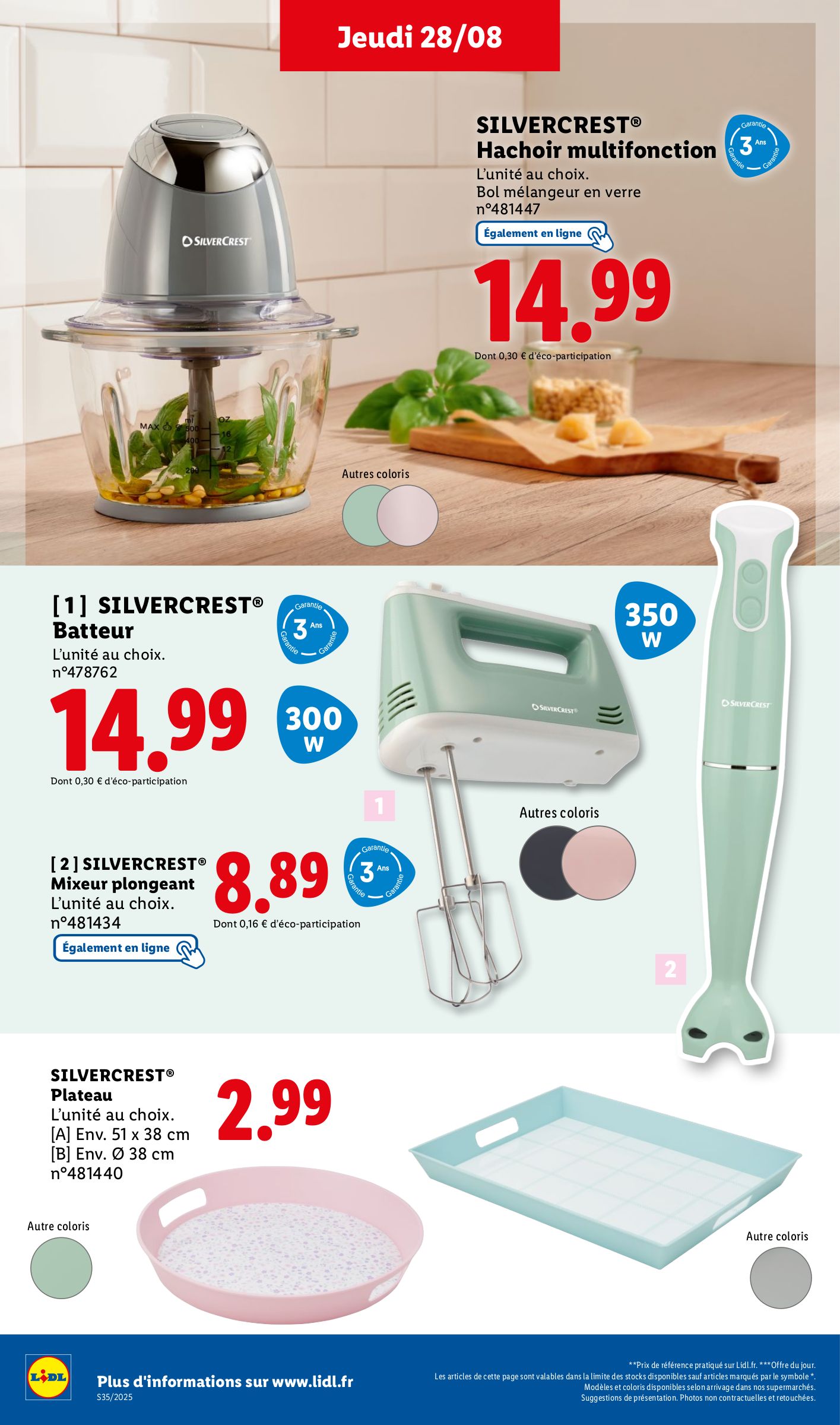 lidl - Catalogue Lidl - Les bonnes affaires de la semaine valable du 25/08 au 28/08 - page: 34 lidl - Catalogue Lidl - Les bonnes affaires de la semaine valable du 25/08 au 28/08 - page: 34