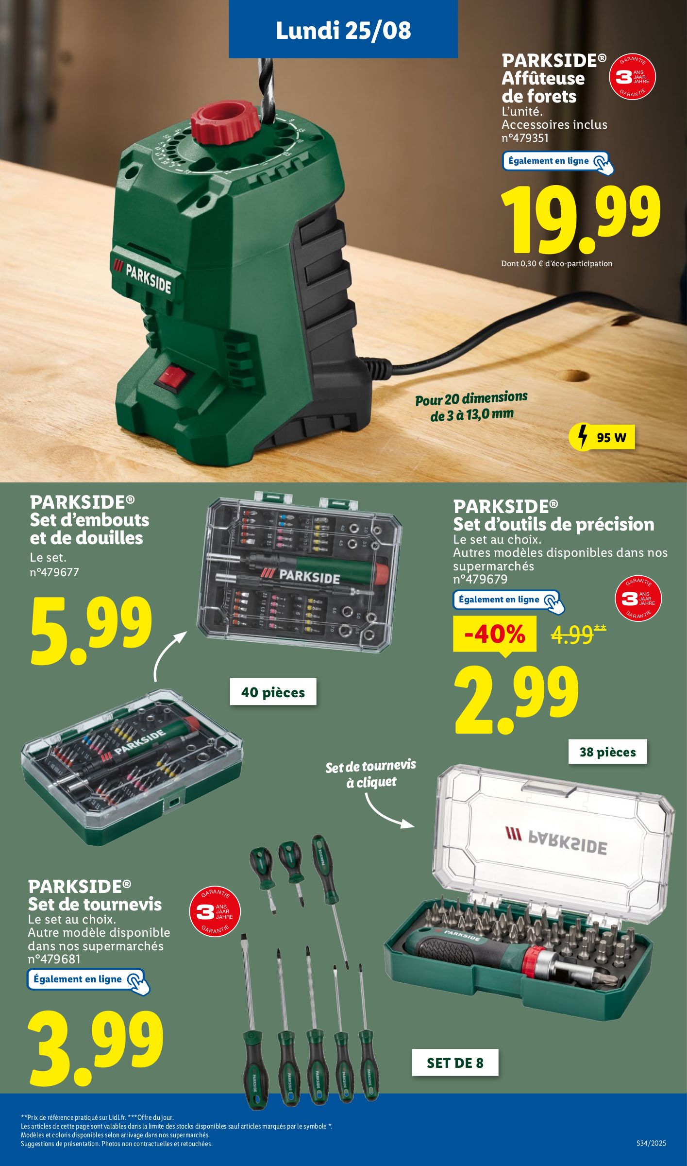 lidl - Catalogue Lidl - Les bonnes affaires de la semaine valable du 25/08 au 28/08 - page: 9 lidl - Catalogue Lidl - Les bonnes affaires de la semaine valable du 25/08 au 28/08 - page: 9