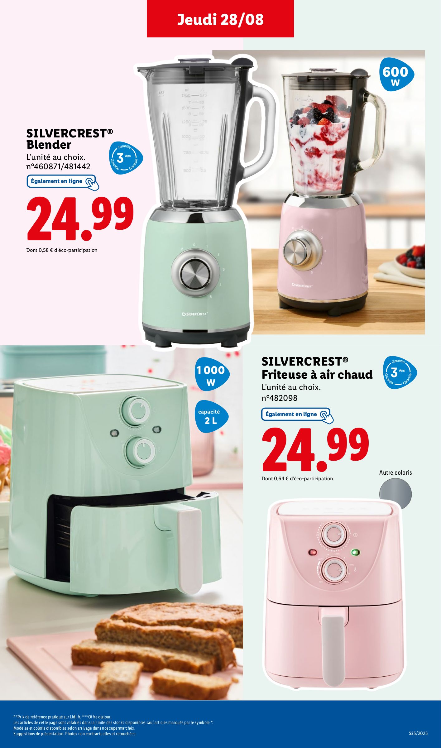 lidl - Catalogue Lidl - Les bonnes affaires de la semaine valable du 25/08 au 28/08 - page: 33 lidl - Catalogue Lidl - Les bonnes affaires de la semaine valable du 25/08 au 28/08 - page: 33